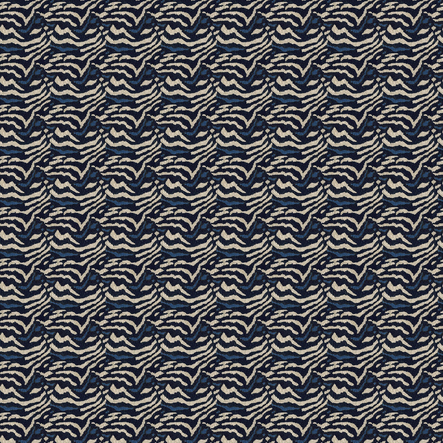 Linwood Wild Navy FR Made to Measure Curtains