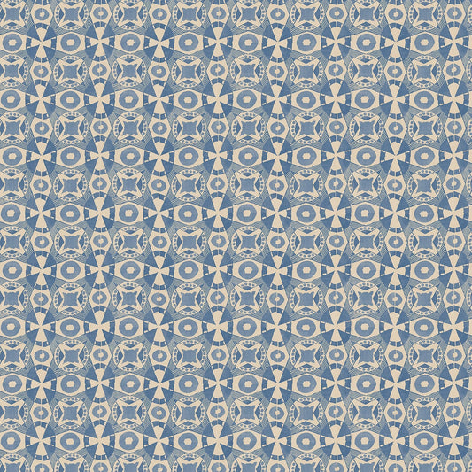 Linwood Starship Cornflower FR Made to Measure Curtains