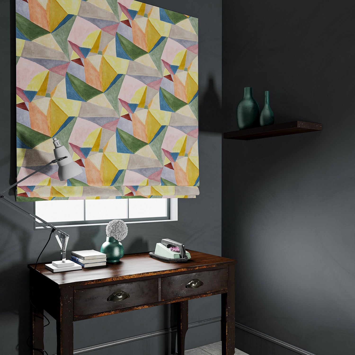 Linwood Crystal Sunset FR Made to Measure Curtains