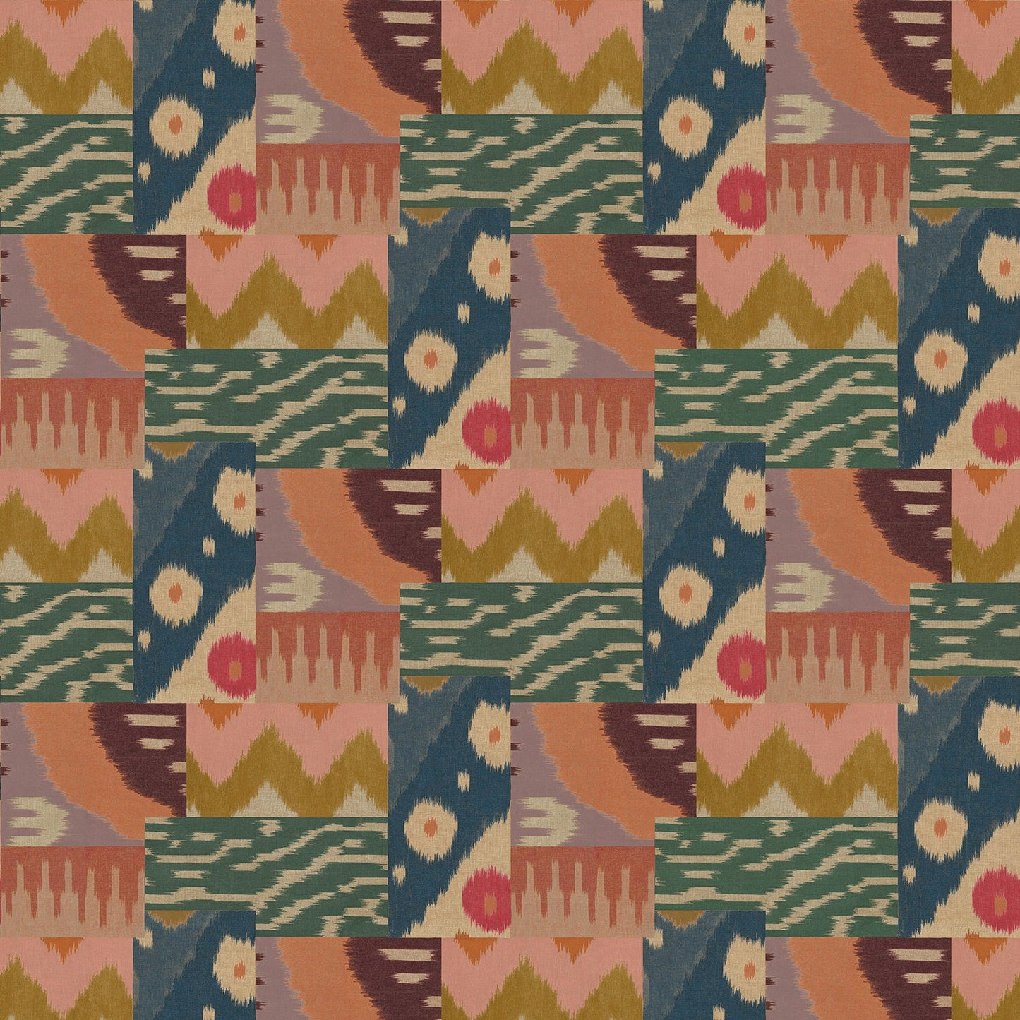 Linwood Java Lotus FR Made to Measure Curtains
