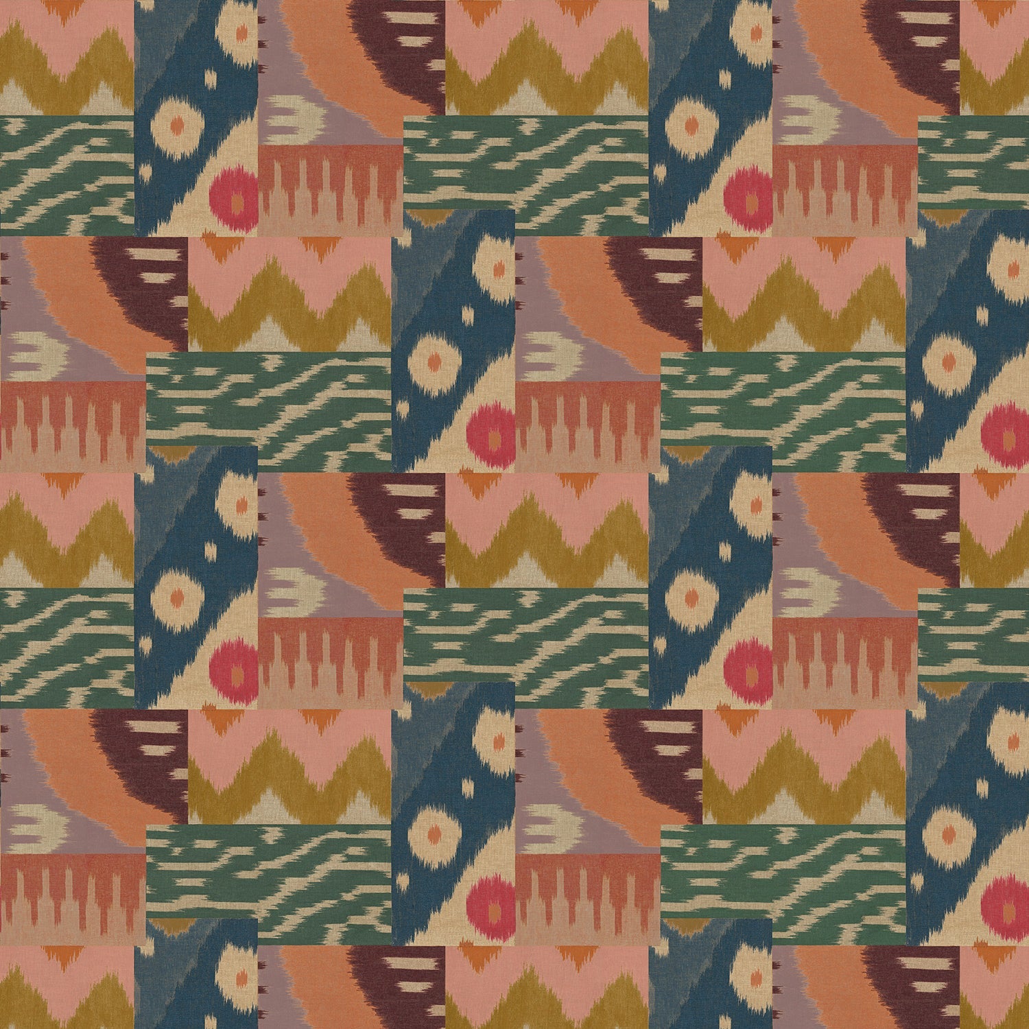 Linwood Java Lotus FR Made to Measure Curtains