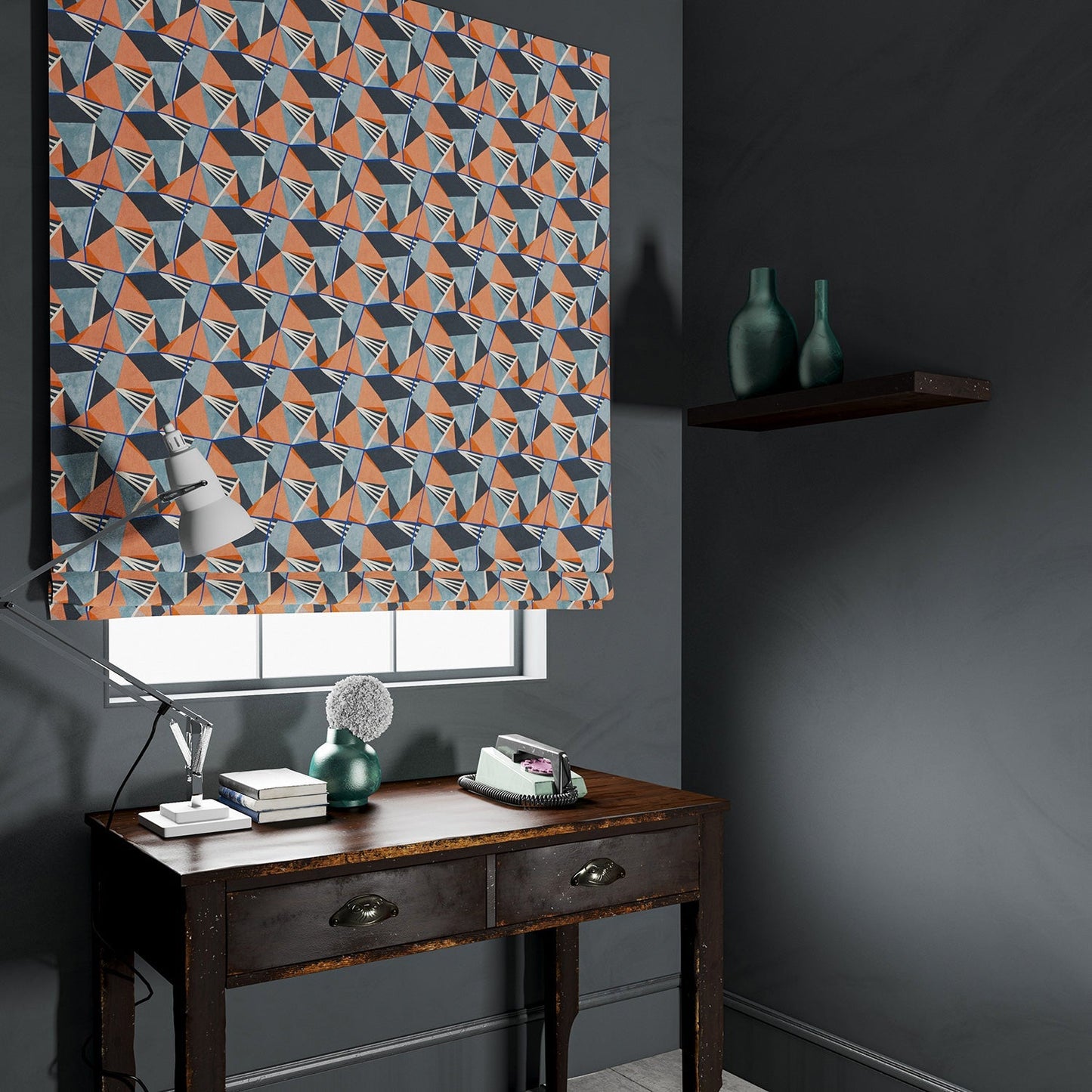 Linwood Gem Earth FR Made to Measure Curtains
