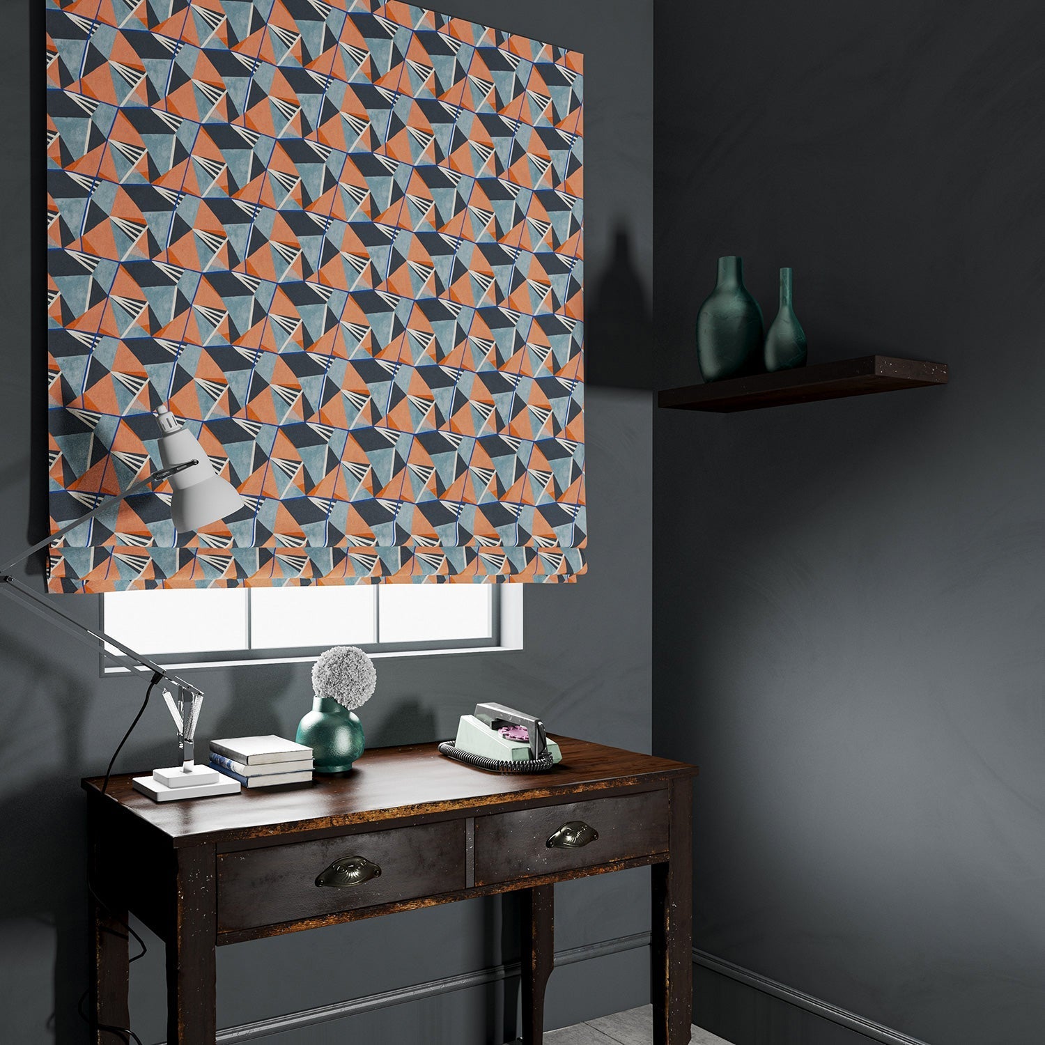 Linwood Gem Earth FR Made to Measure Curtains