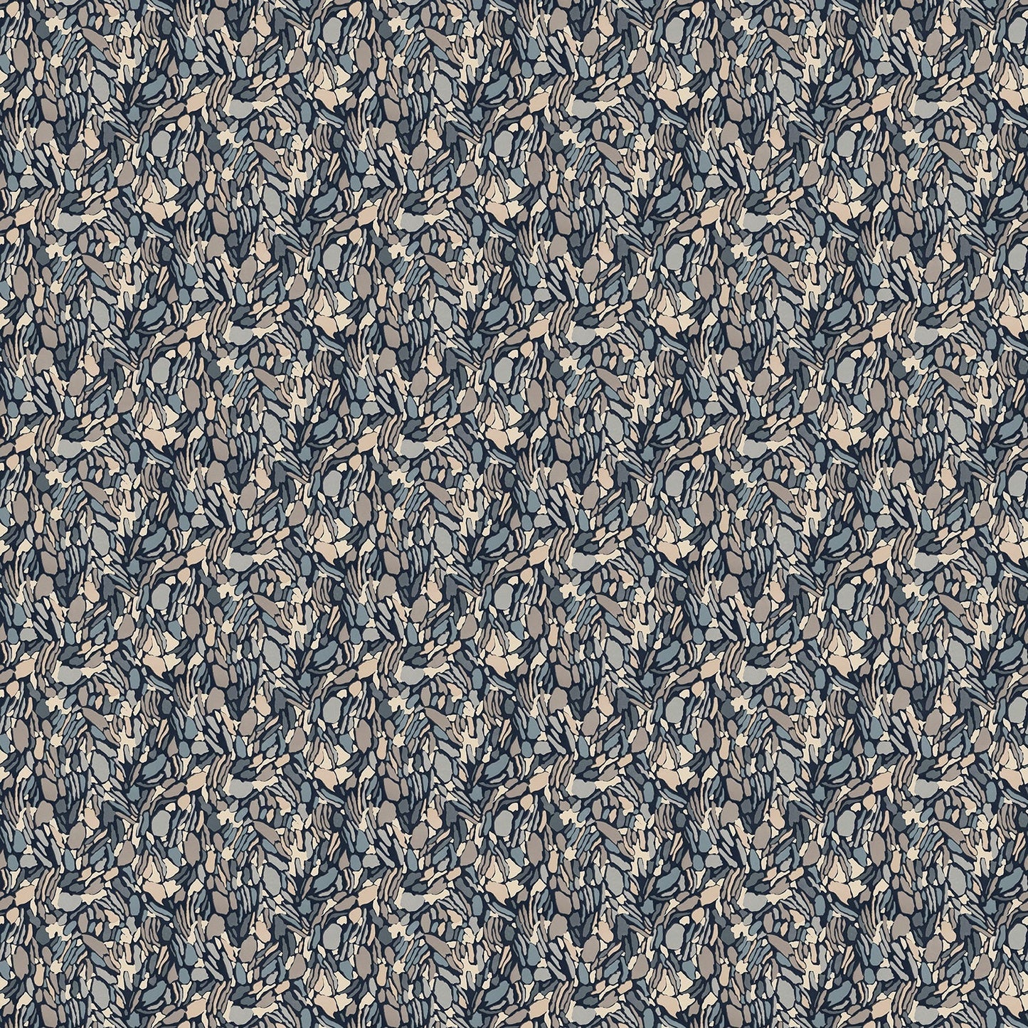 Linwood Chesil Beach Blue Granite FR Made to Measure Curtains
