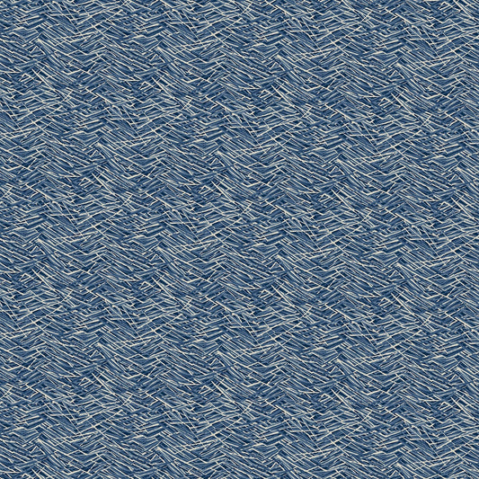 Linwood Kerplunk Indigo FR Made to Measure Curtains