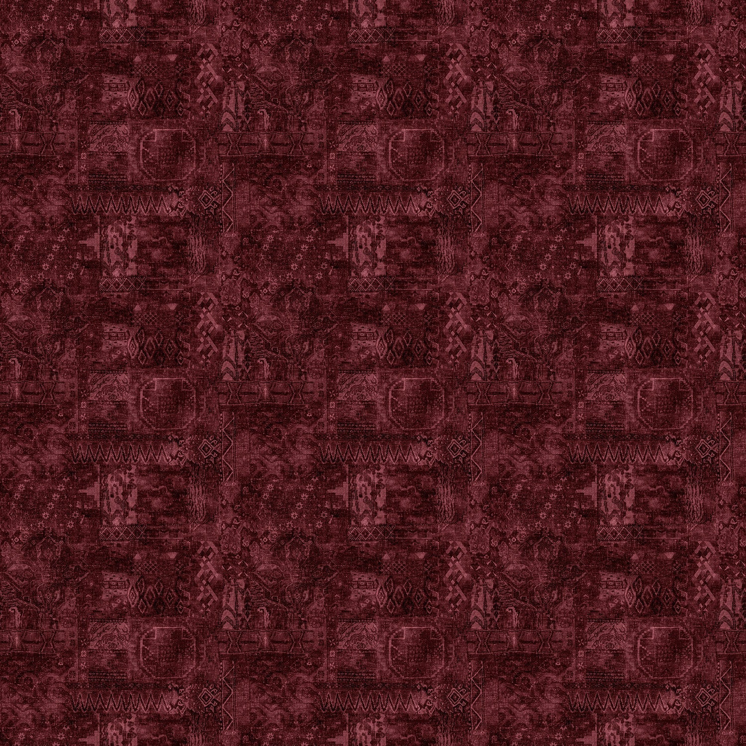 Linwood Fez Wine FR Made to Measure Curtains