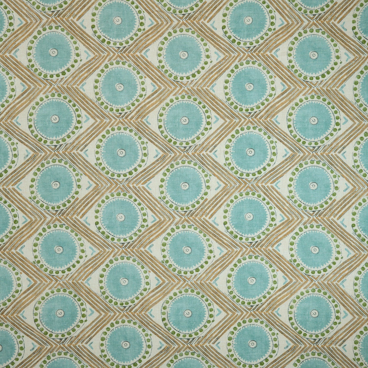 Linwood Kyoto Garden Peas FR Made to Measure Roman Blinds
