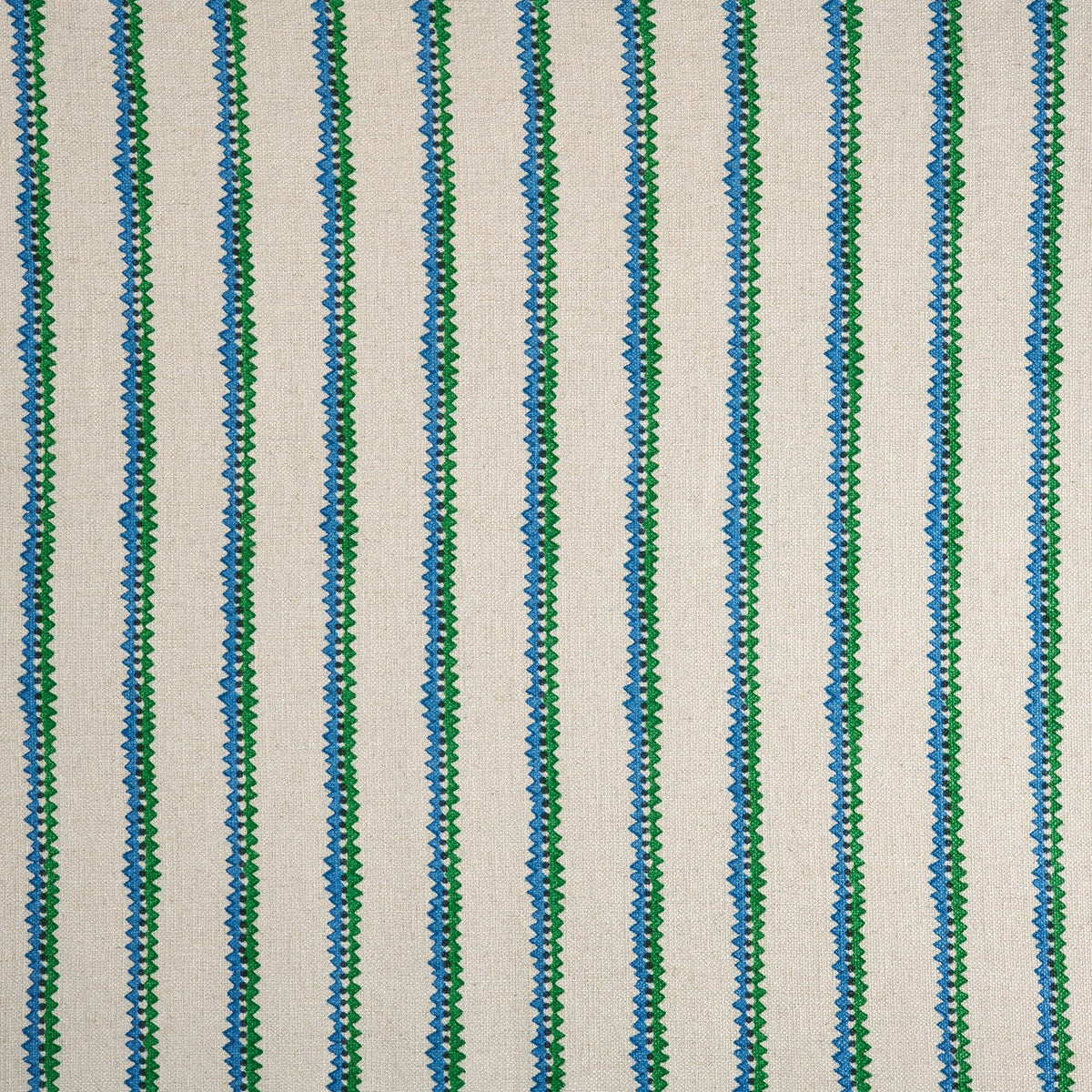 Linwood Zippy Blue-Green FR Made to Measure Roman Blinds