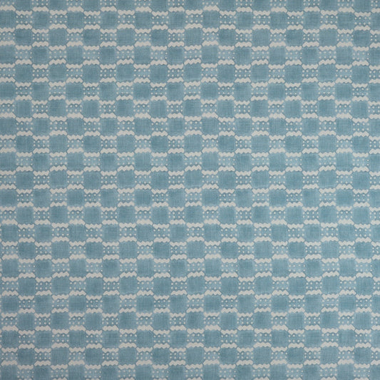 Linwood Ravioli Soft Blue Made to Measure Roman Blinds