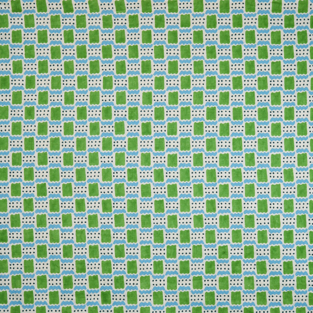 Ravioli Embroidery Kelly Green