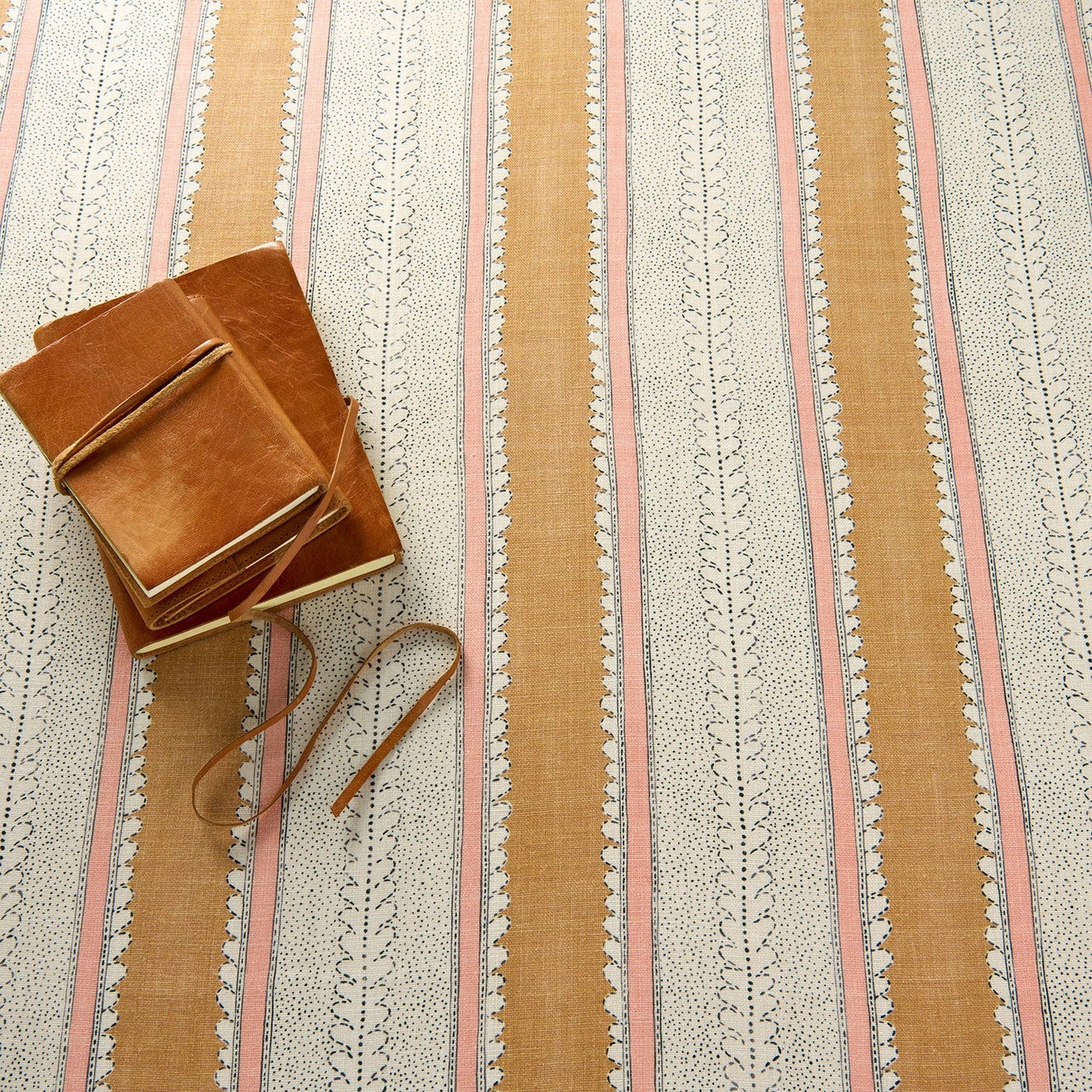 Linwood Dimity Fudge Made to Measure Curtains