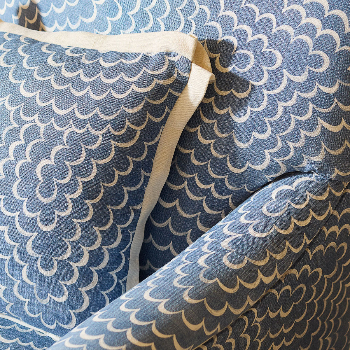 Linwood Nimbus Choppy Waters Made to Measure Curtains