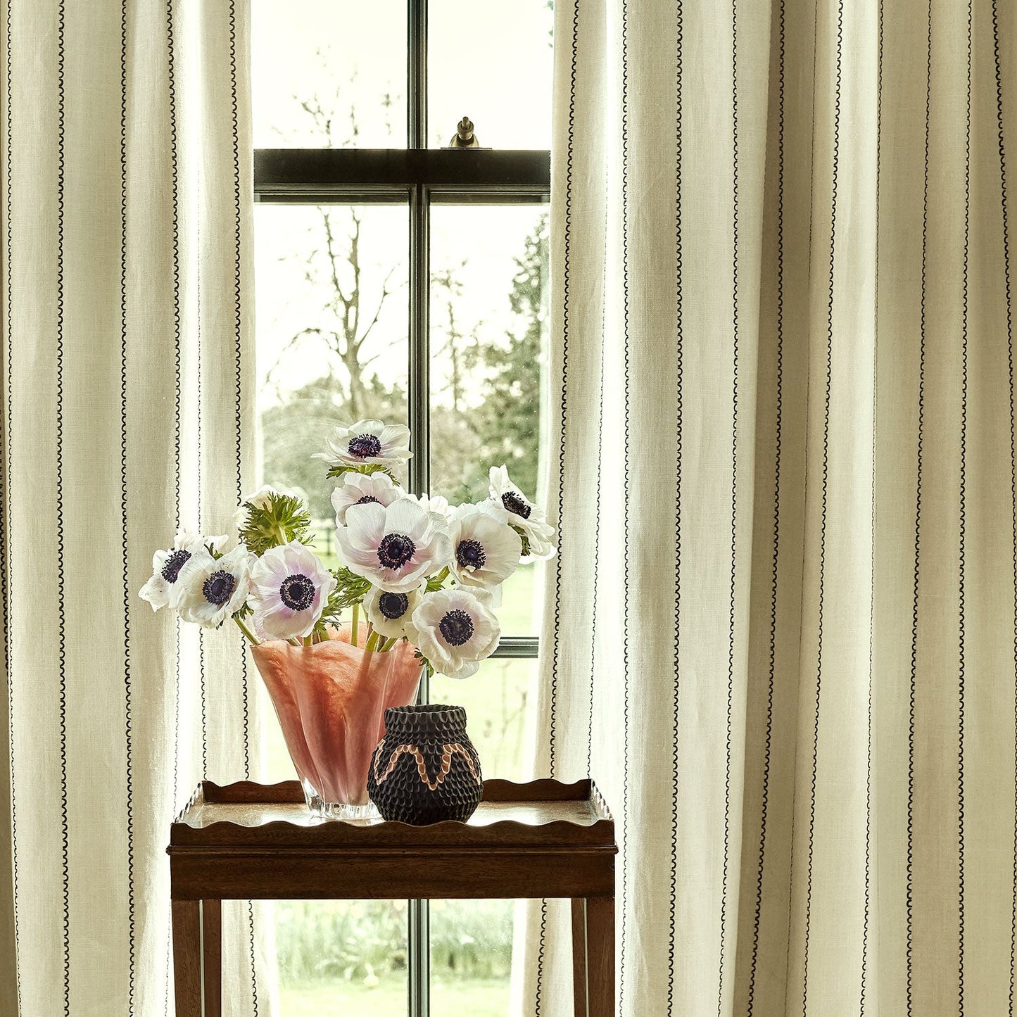 Linwood Lola Stripe Audrey Made to Measure Curtains