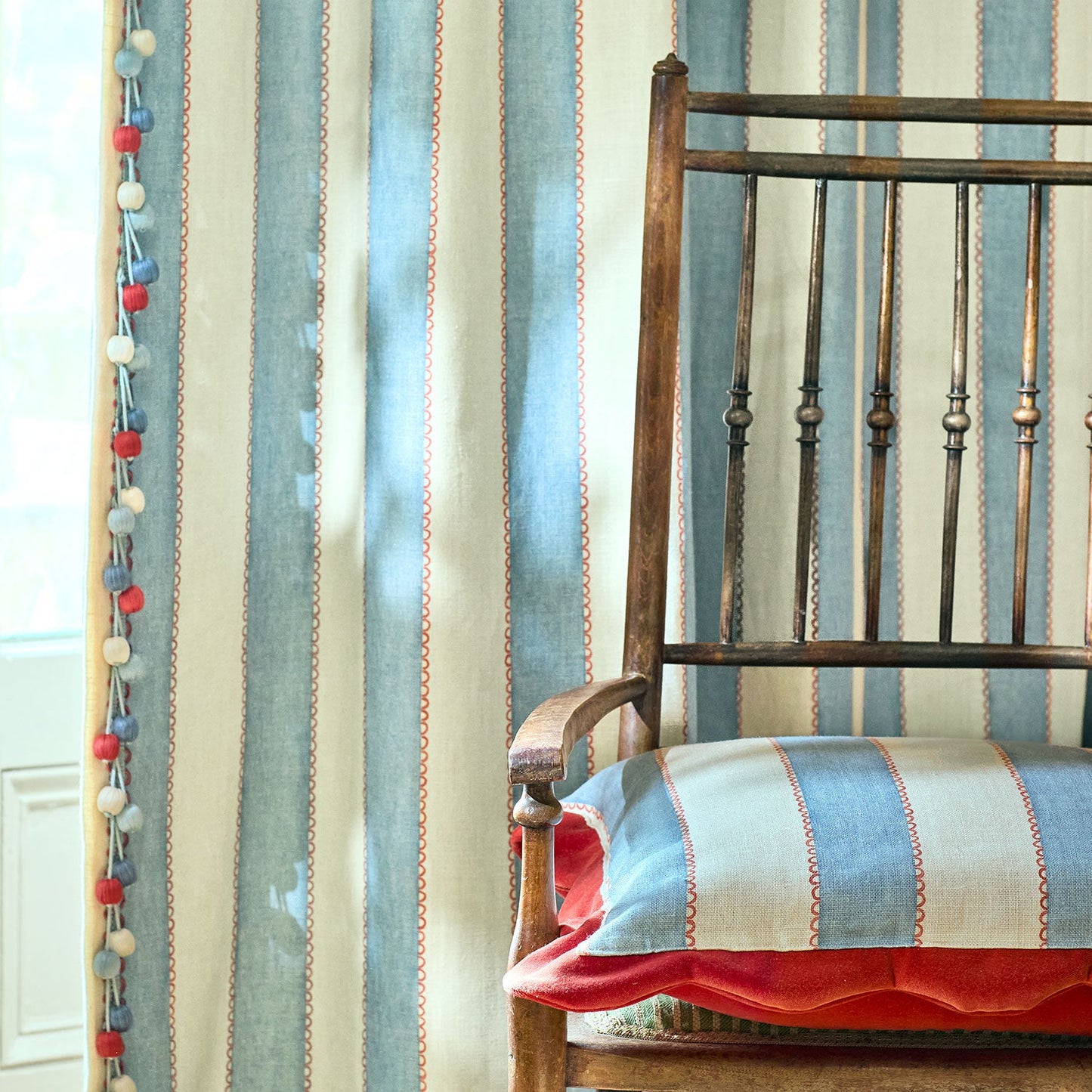 Linwood Lola Stripe Cancan FR Made to Measure Curtains