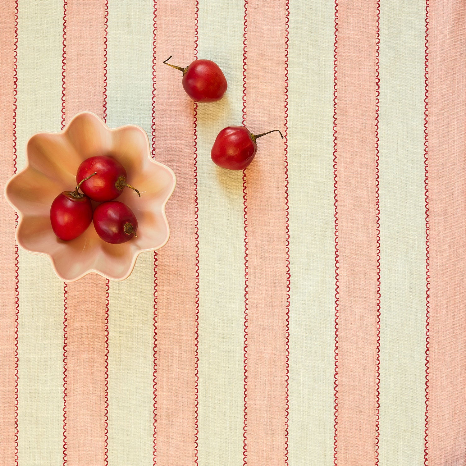 Linwood Lola Stripe Pavlova Made to Measure Curtains