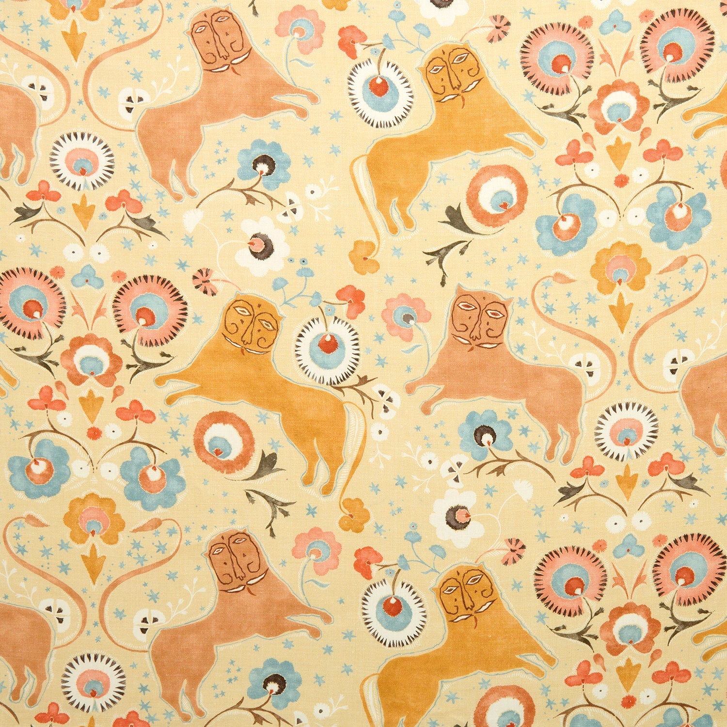 Linwood Pipili Chickpea FR Made to Measure Curtains