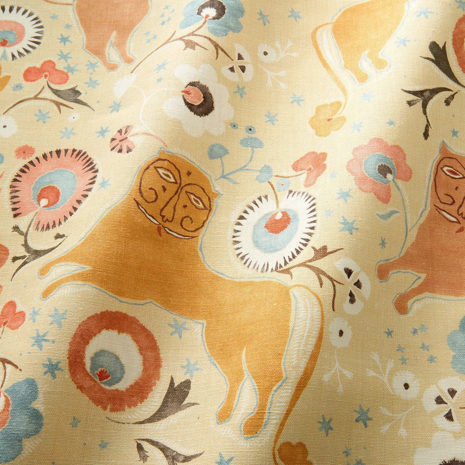 Linwood Pipili Chickpea Made to Measure Curtains