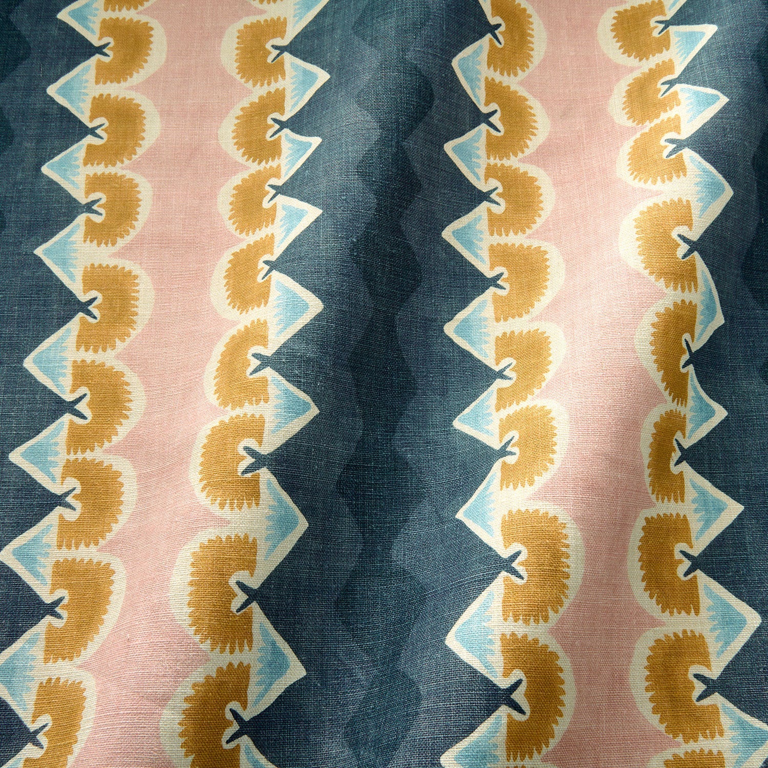 Linwood Taiki Ink FR Made to Measure Curtains