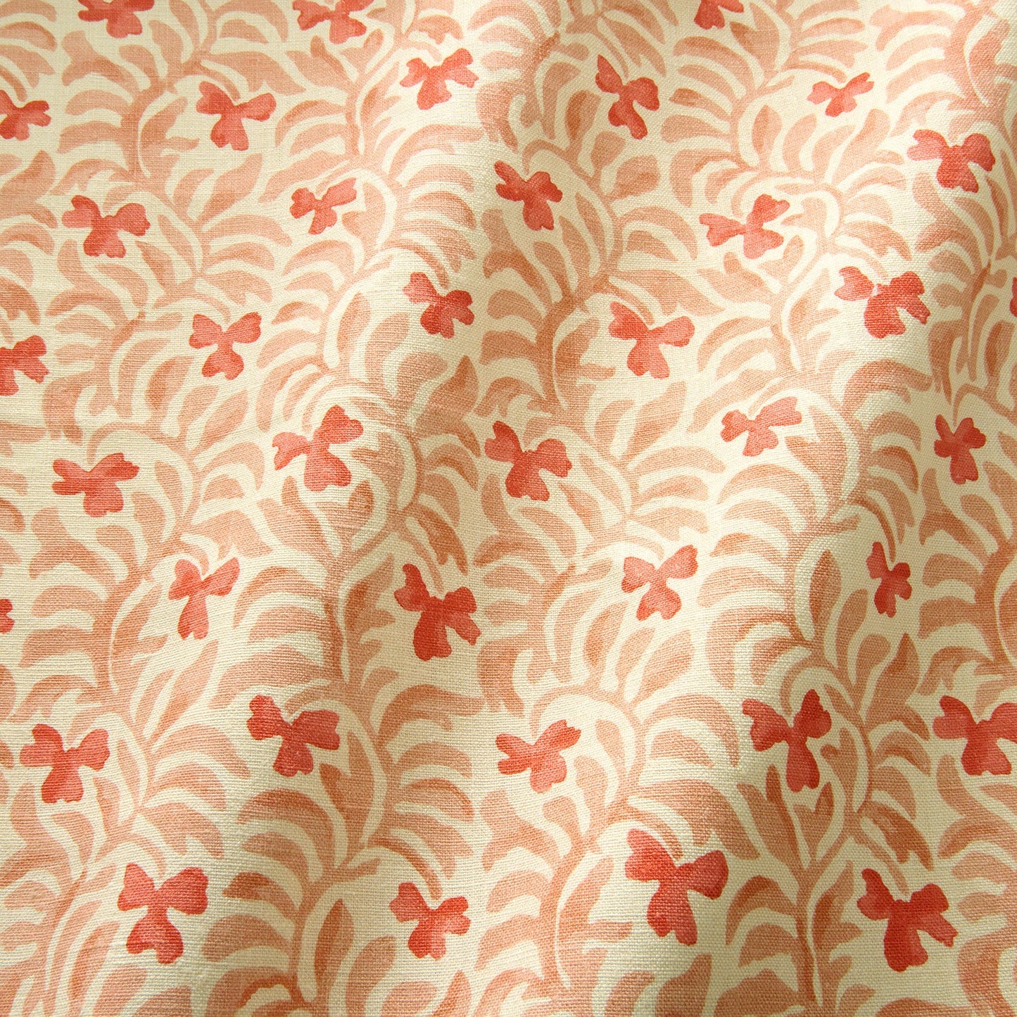Linwood Yala Coral FR Made to Measure Curtains