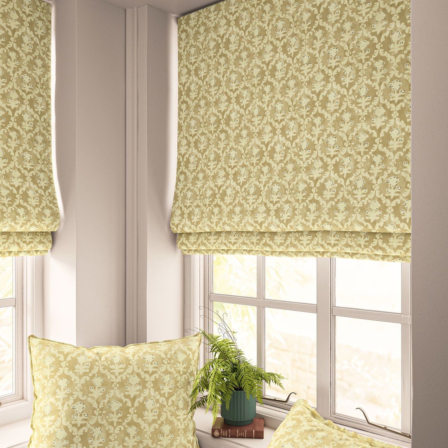 Linwood Hinako Barley FR Made to Measure Curtains