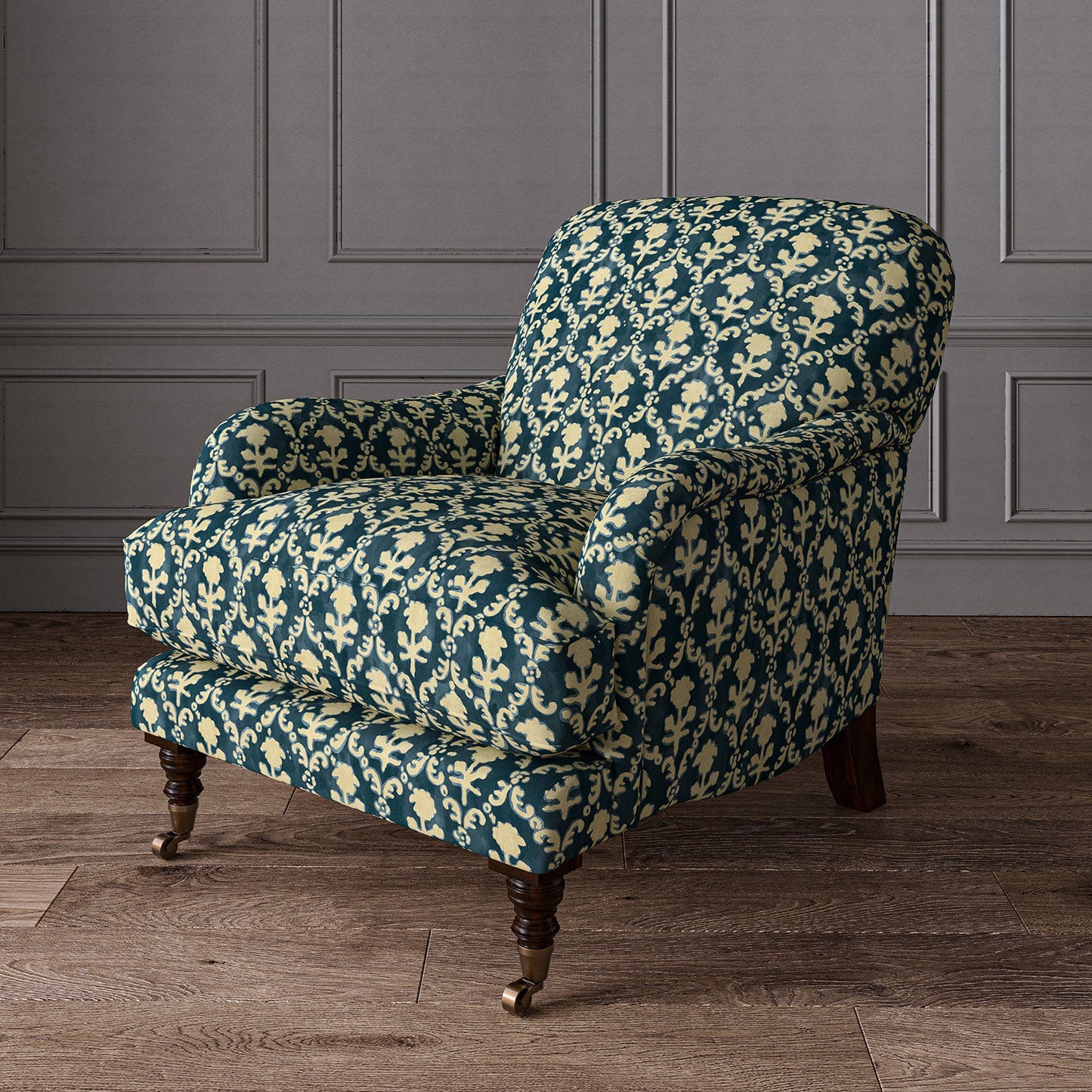 Linwood Hinako Indigo Made to Measure Curtains
