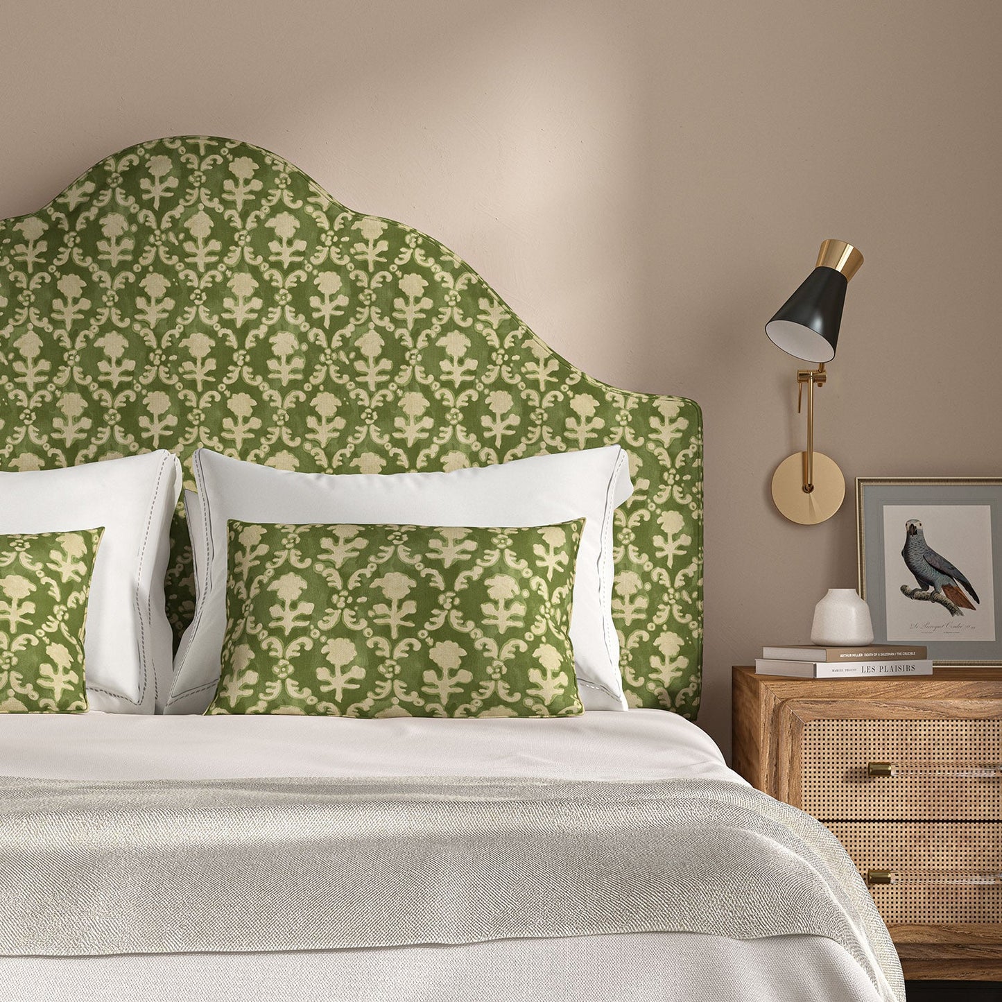 Linwood Hinako Olive Made to Measure Curtains