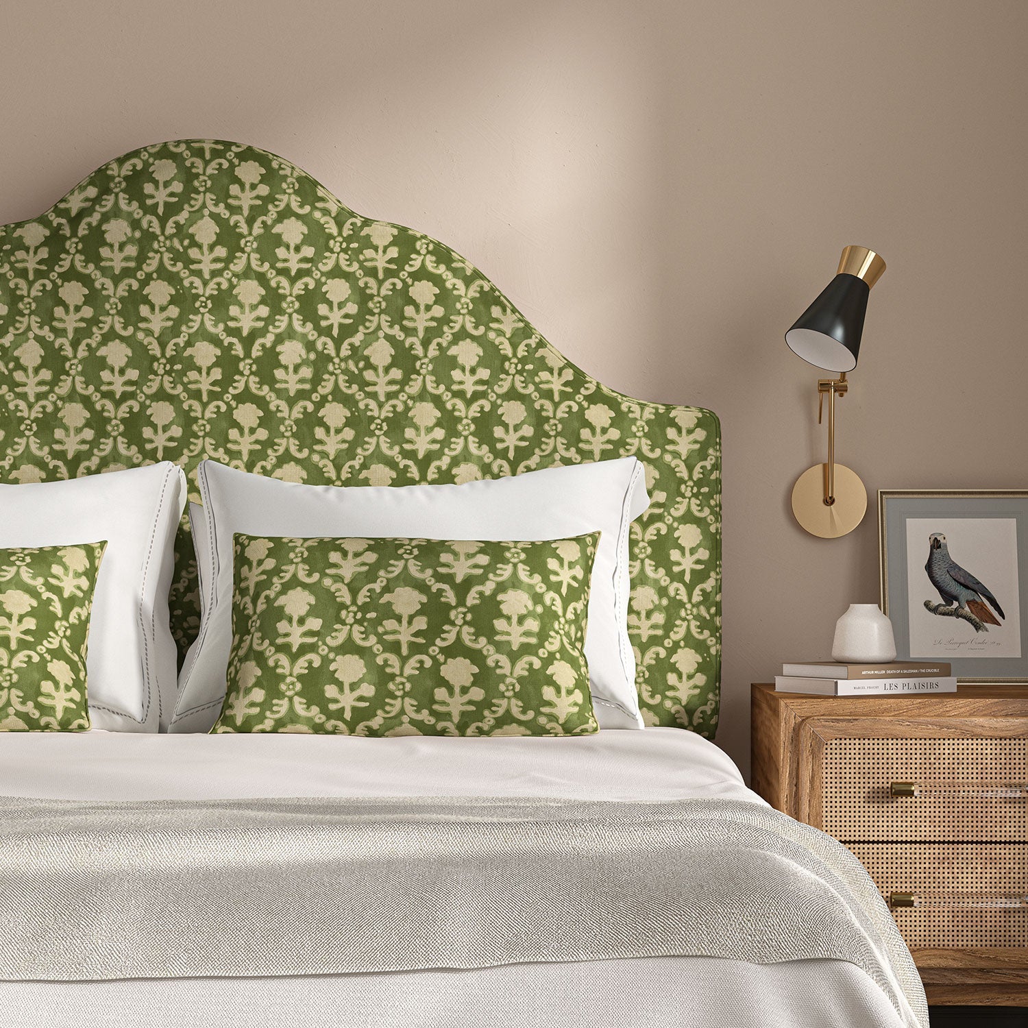 Linwood Hinako Olive Made to Measure Curtains
