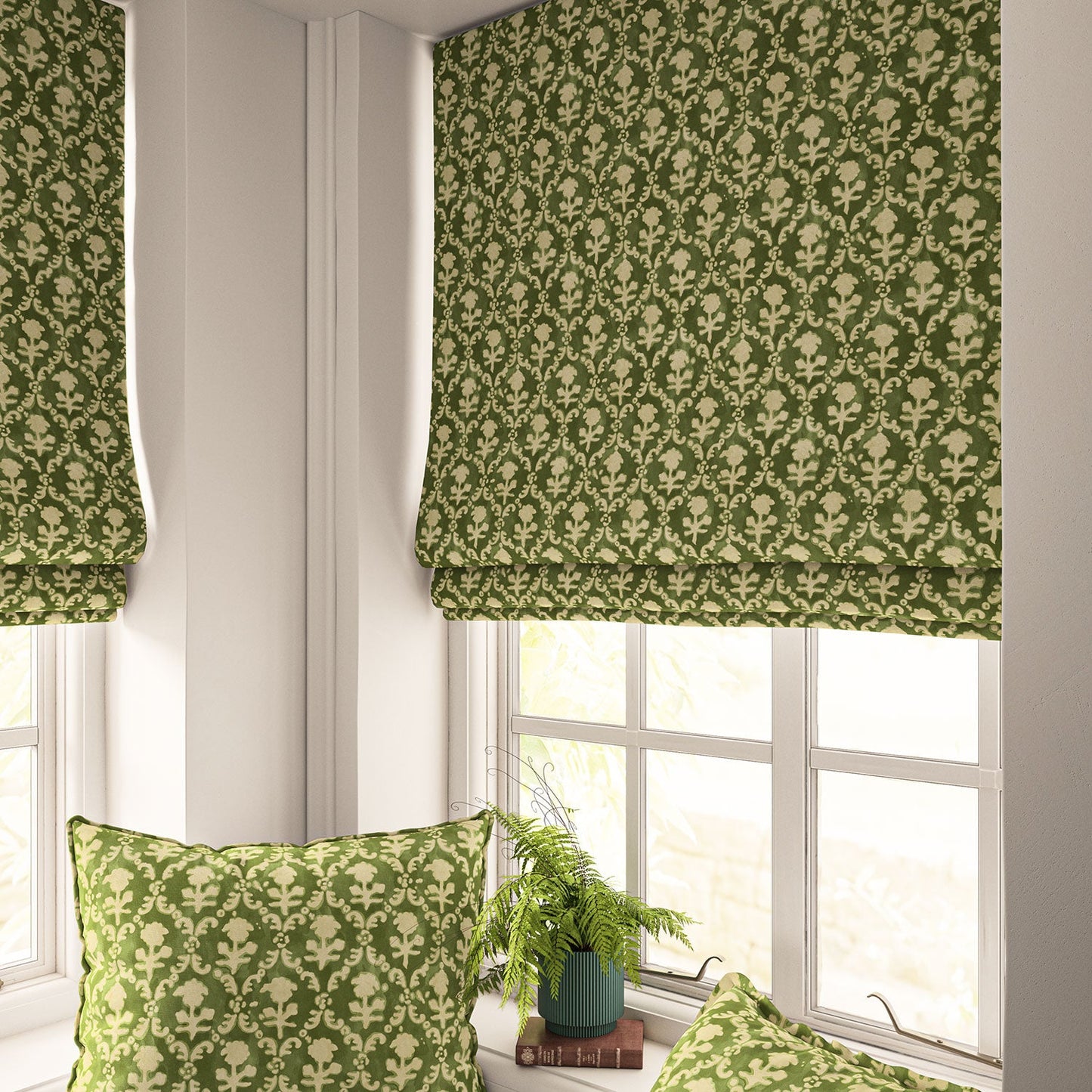 Linwood Hinako Olive Made to Measure Curtains