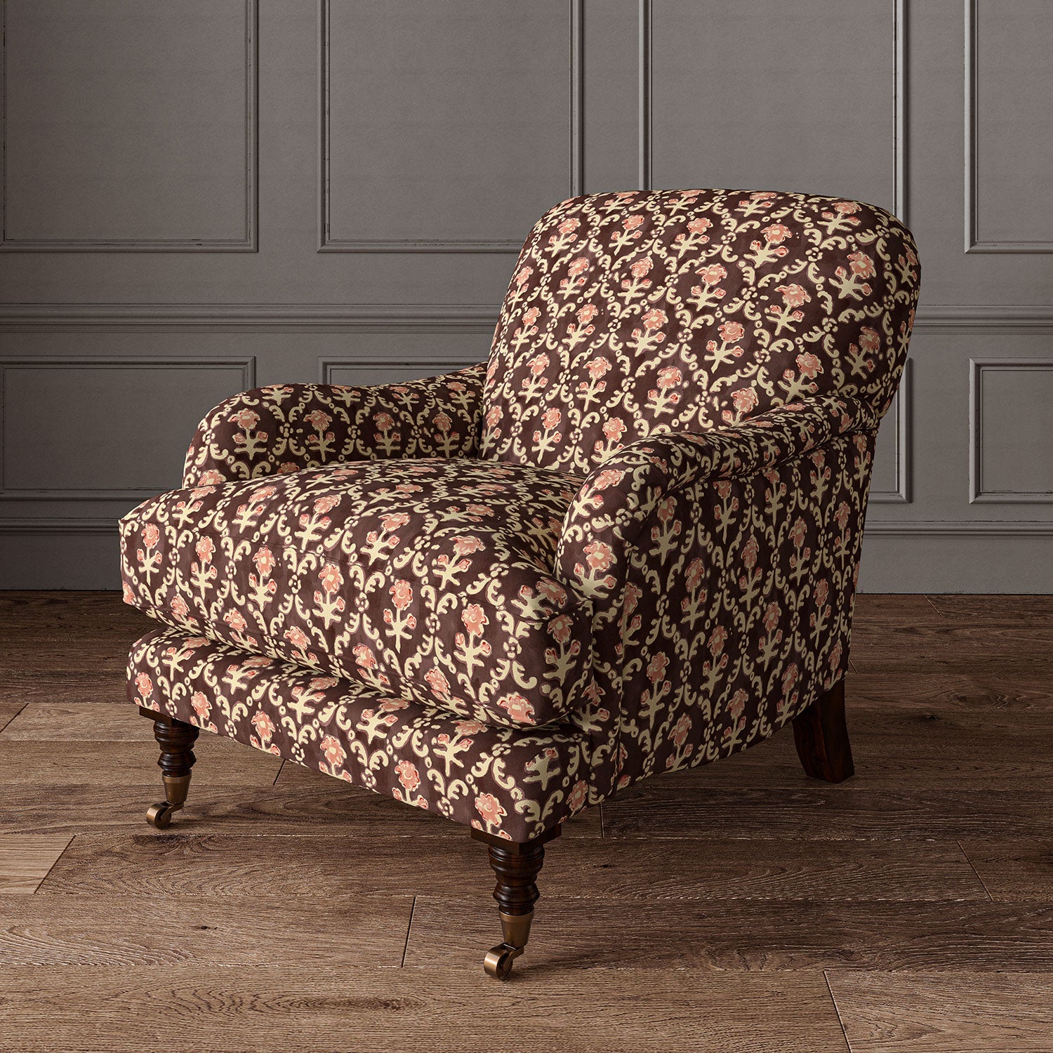 Linwood Hinako Prune FR Made to Measure Curtains