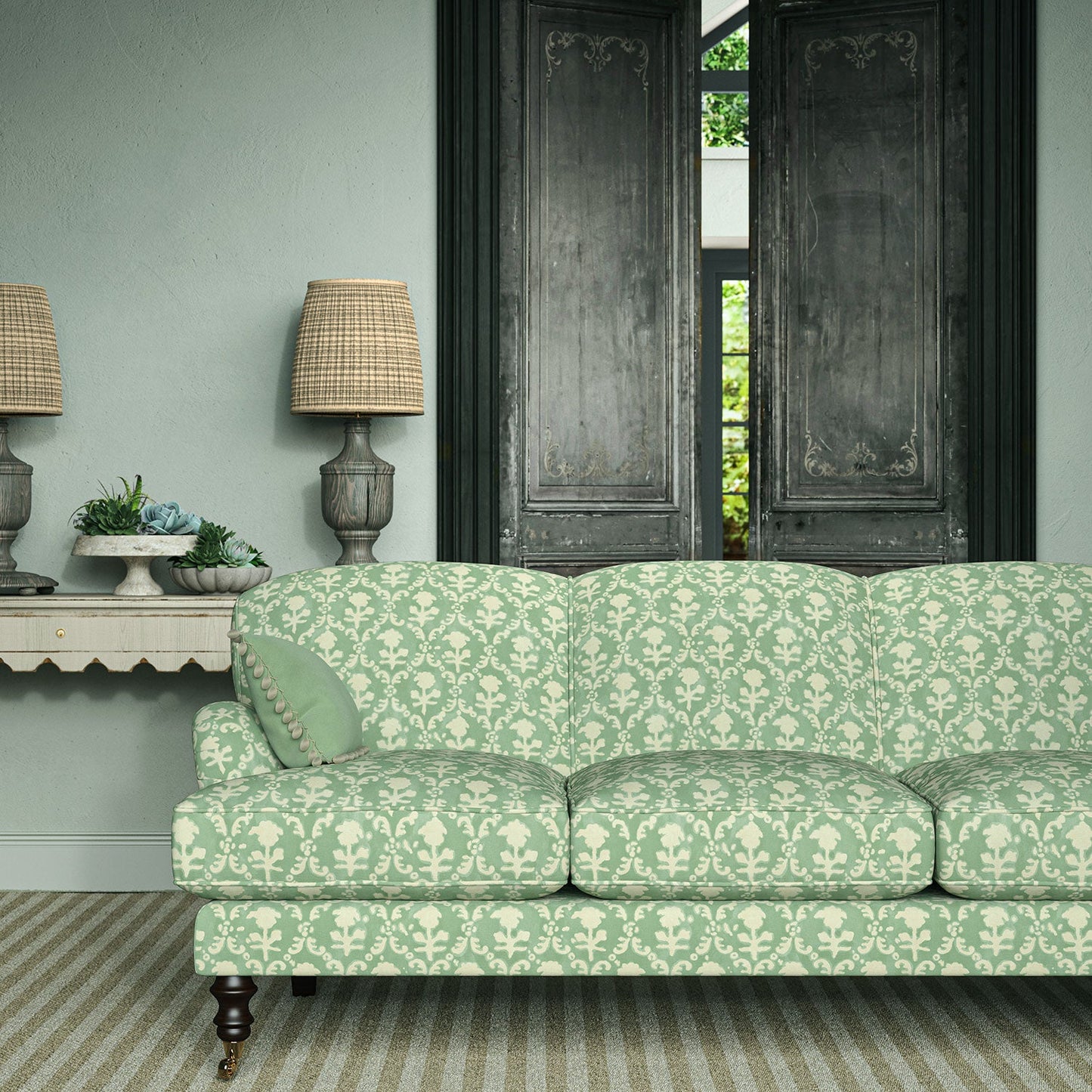 Linwood Hinako Jade Made to Measure Curtains