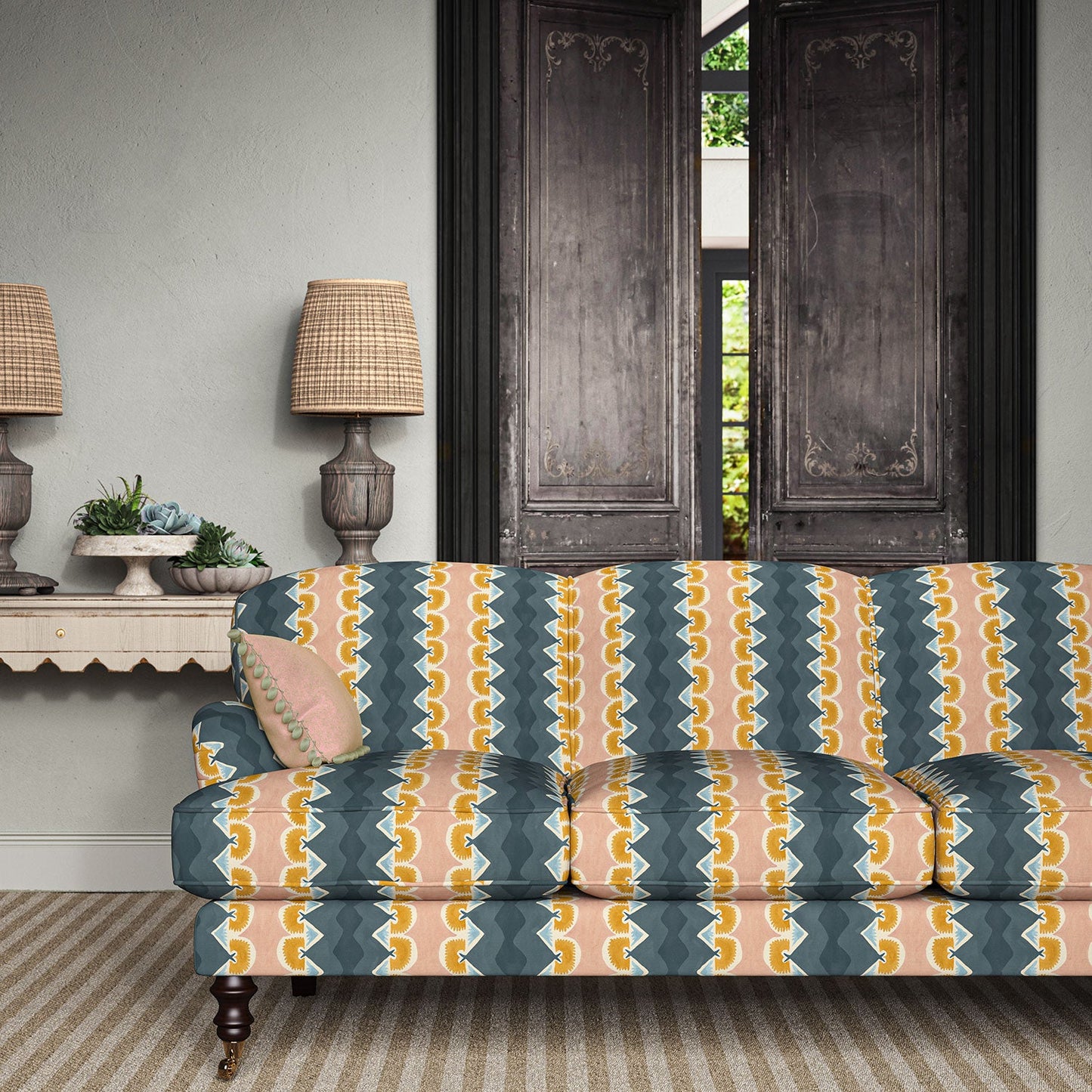 Linwood Taiki Ink Made to Measure Curtains