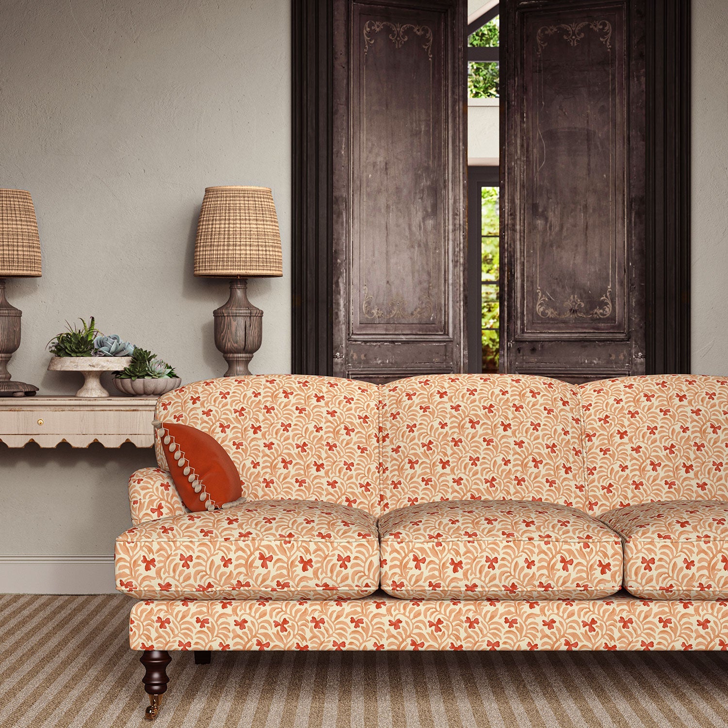 Linwood Yala Coral Made to Measure Curtains