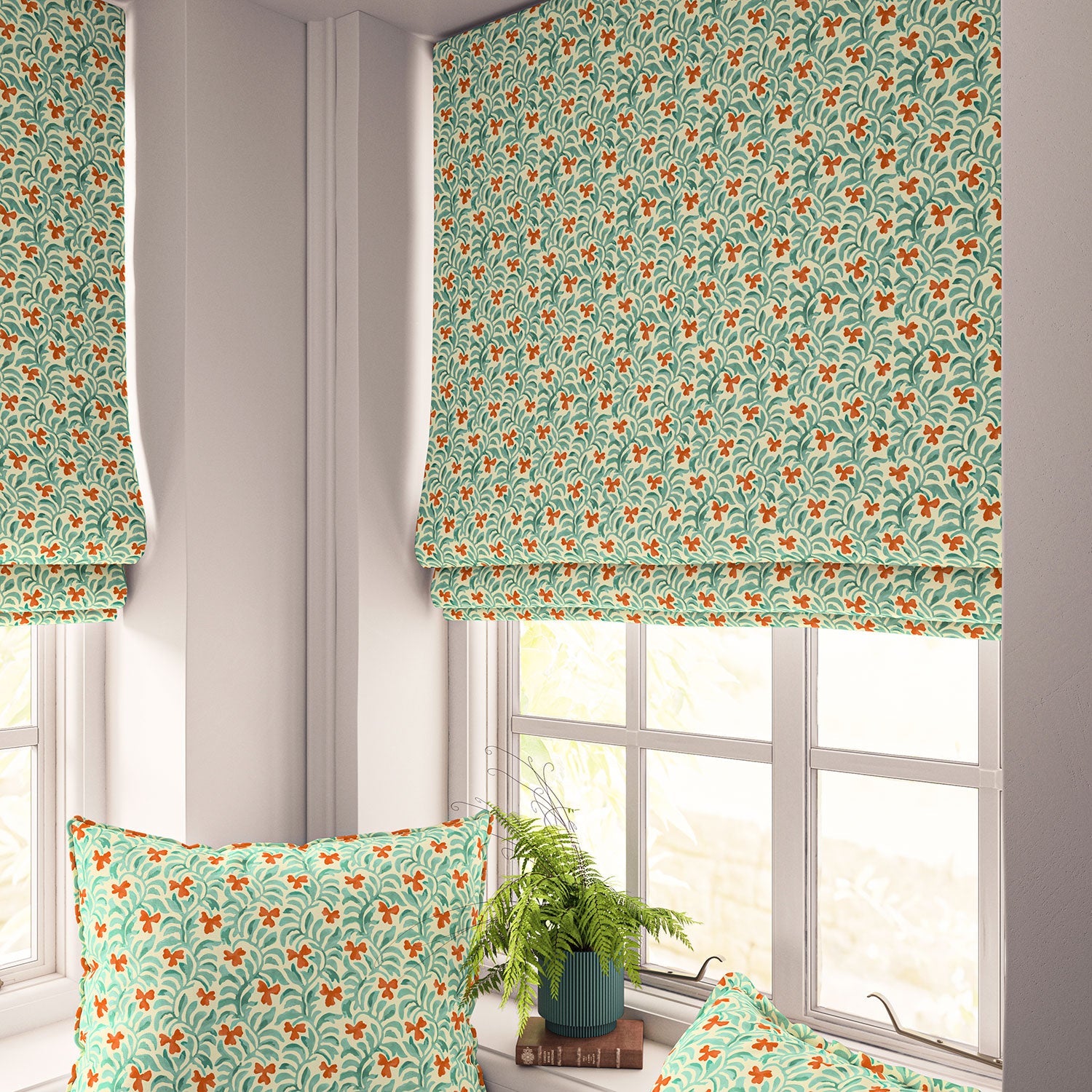 Linwood Yala Geranium Made to Measure Curtains
