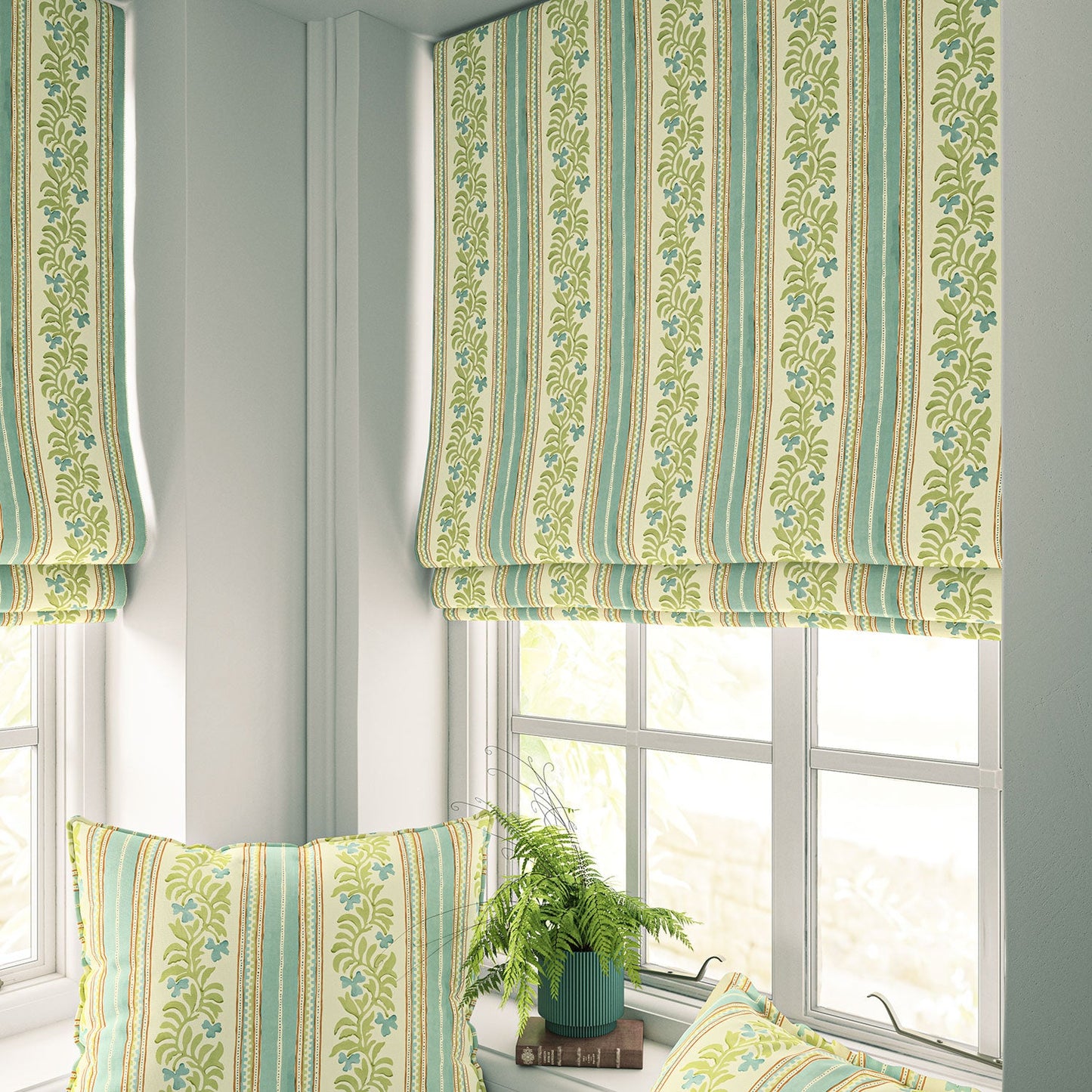 Linwood Yala Stripe Spring FR Made to Measure Curtains