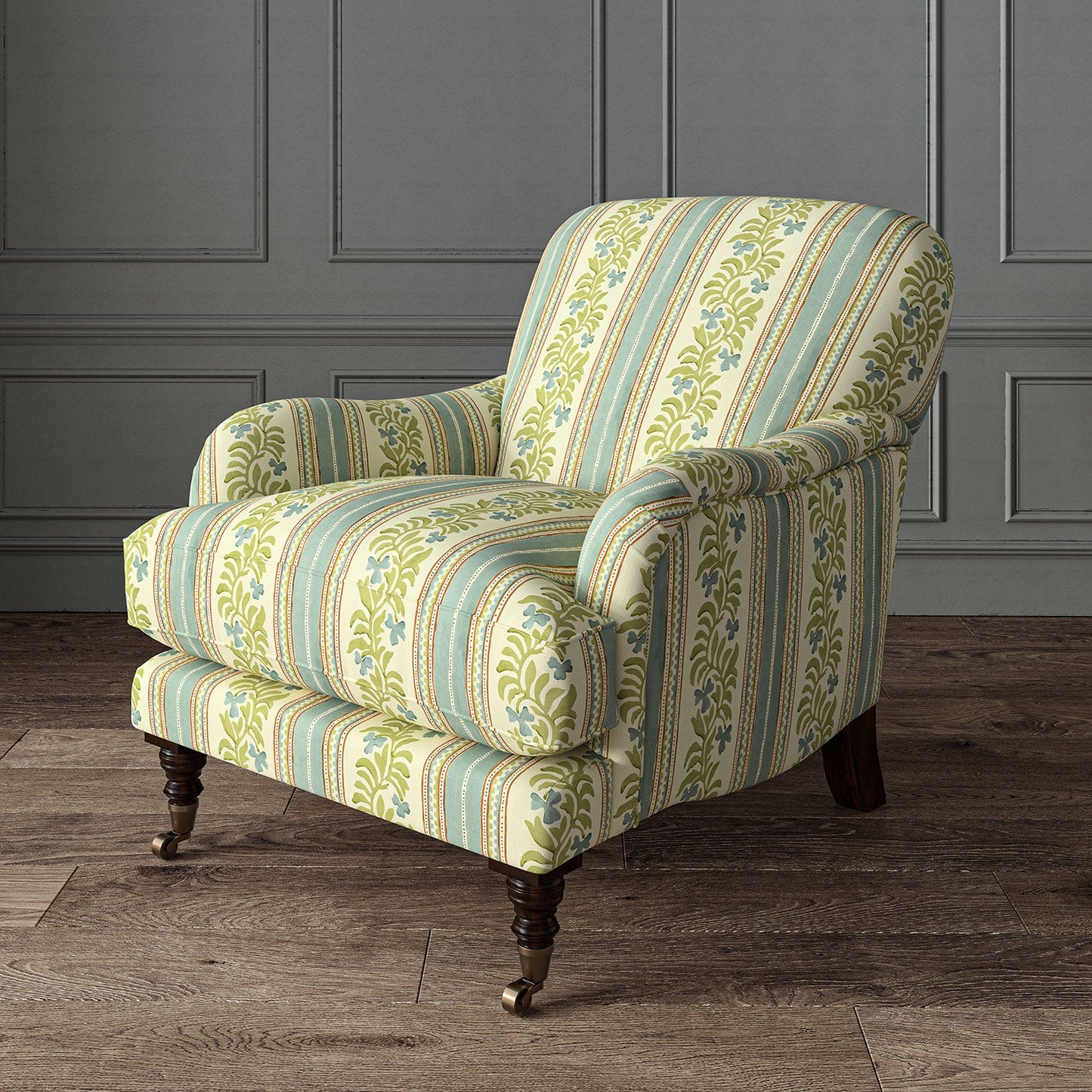Linwood Yala Stripe Spring Made to Measure Curtains