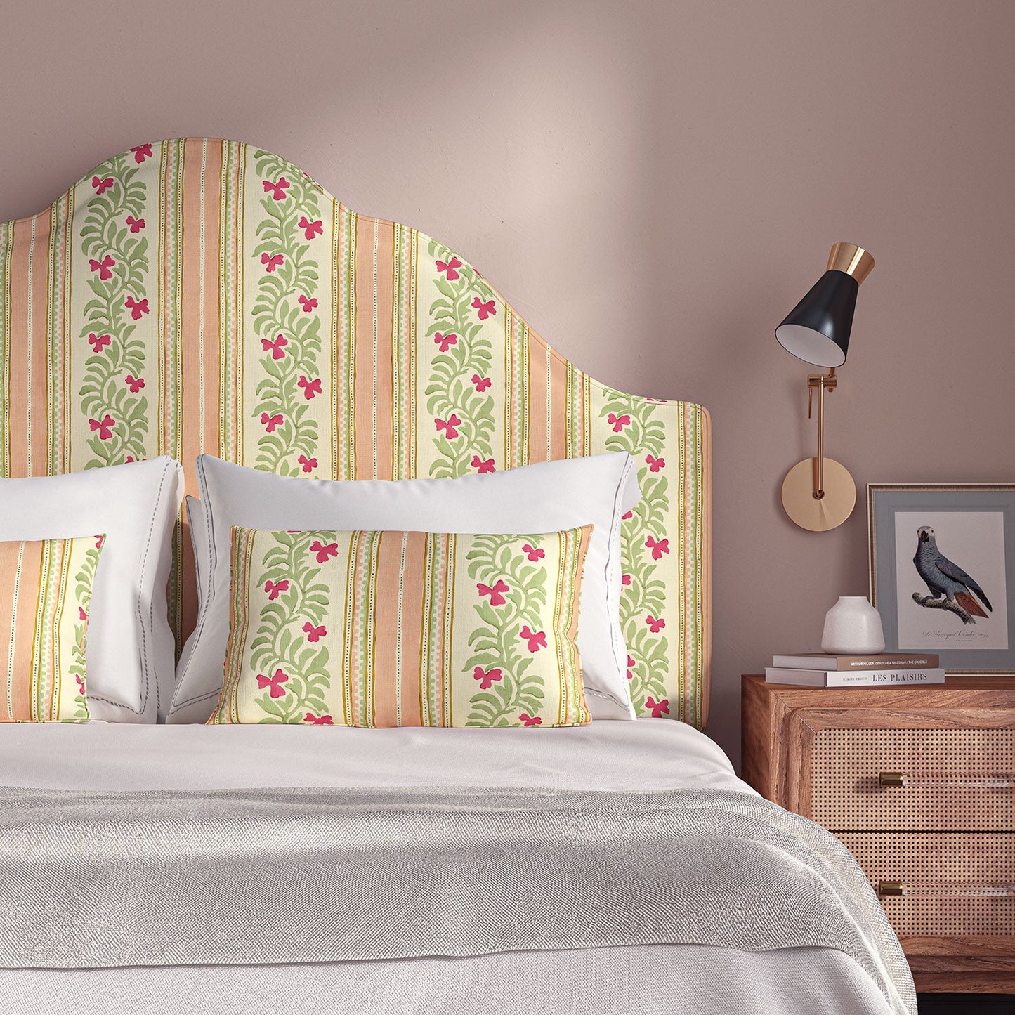 Linwood Yala Stripe Tulip Made to Measure Curtains
