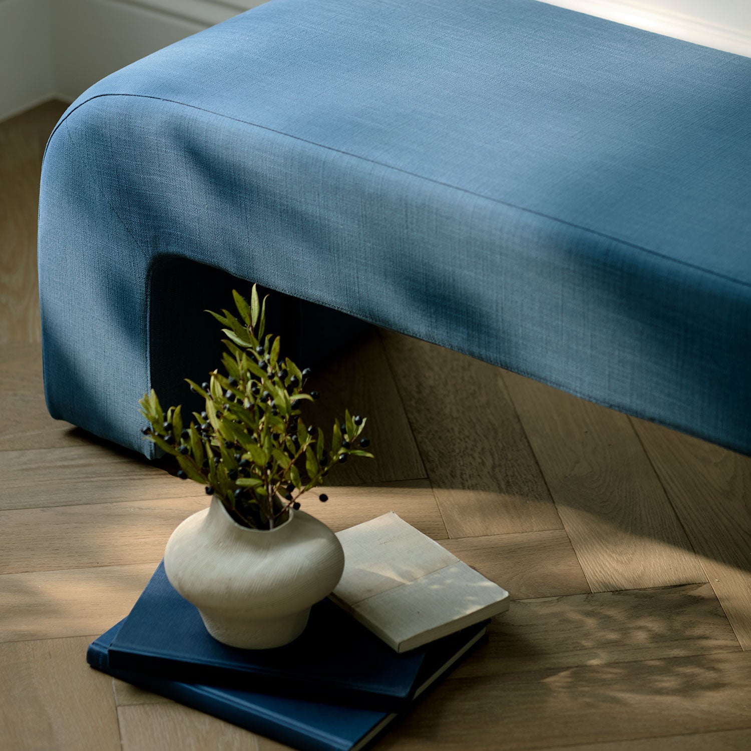 Linwood Pluto Cornflower FR Made to Measure Curtains