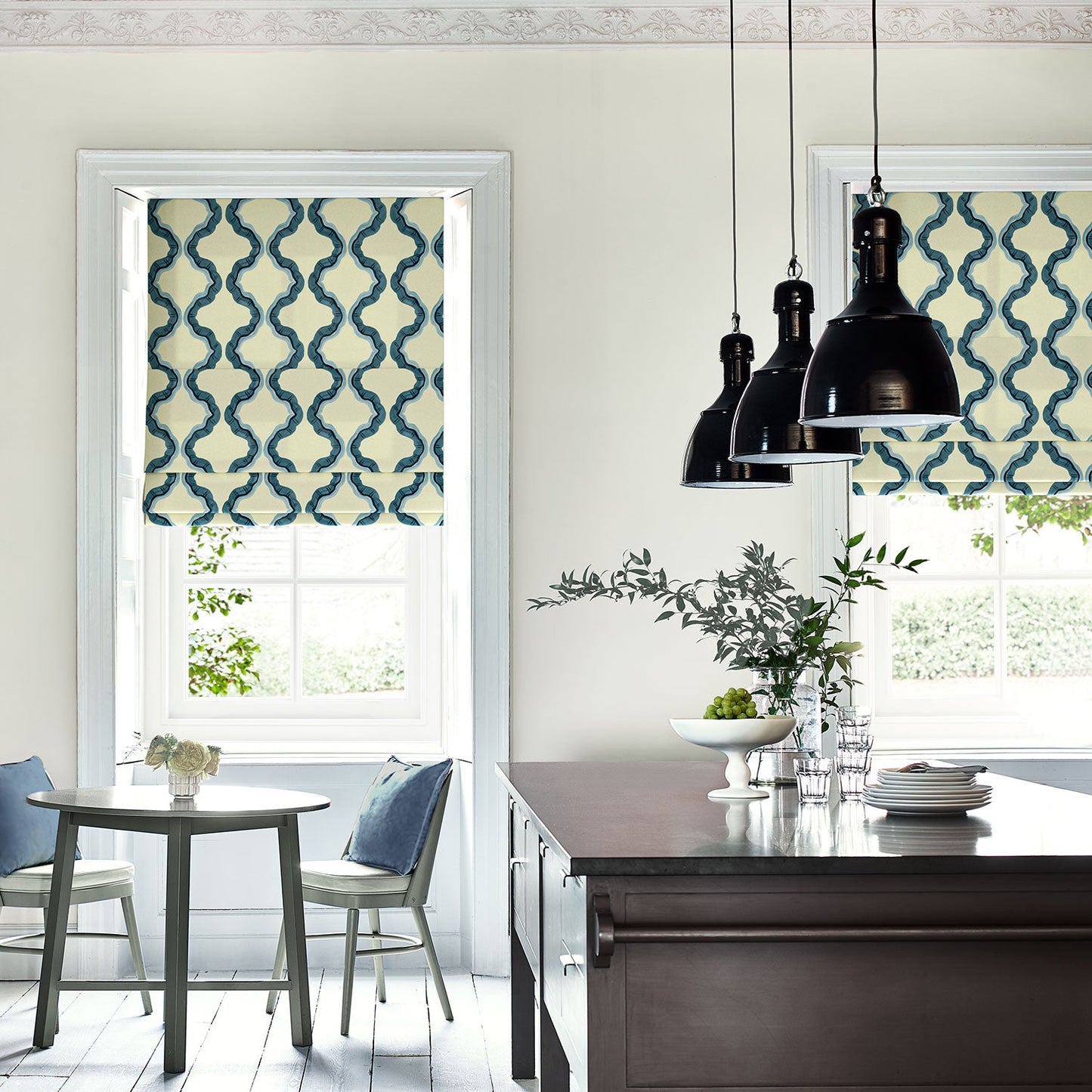 Linwood Ruffled Santorini Made to Measure Curtains