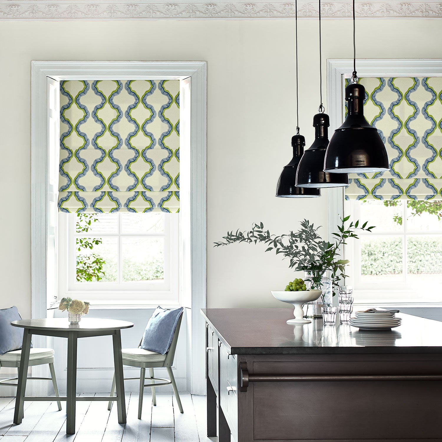 Linwood Ruffled Vienna FR Made to Measure Curtains