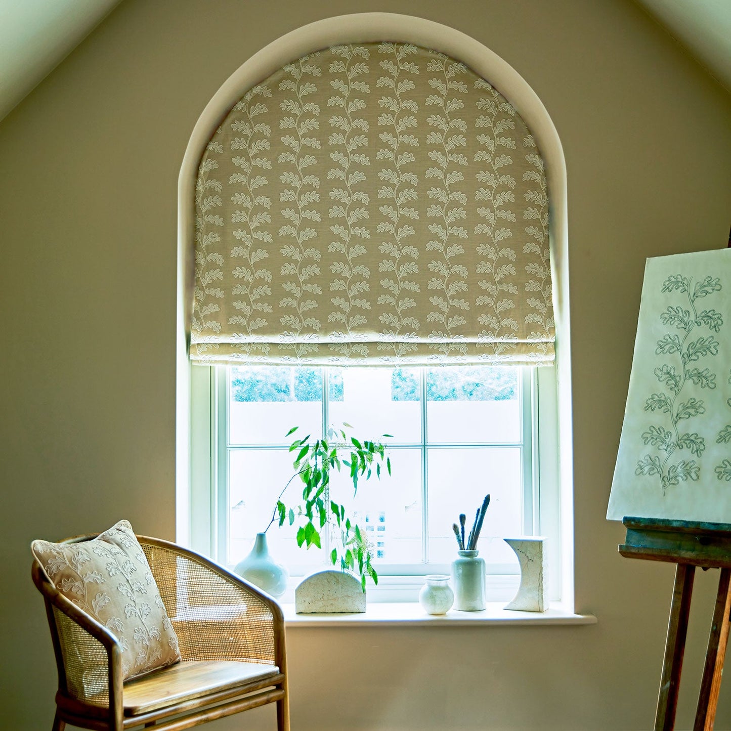 Linwood Helena Sand Made to Measure Curtains
