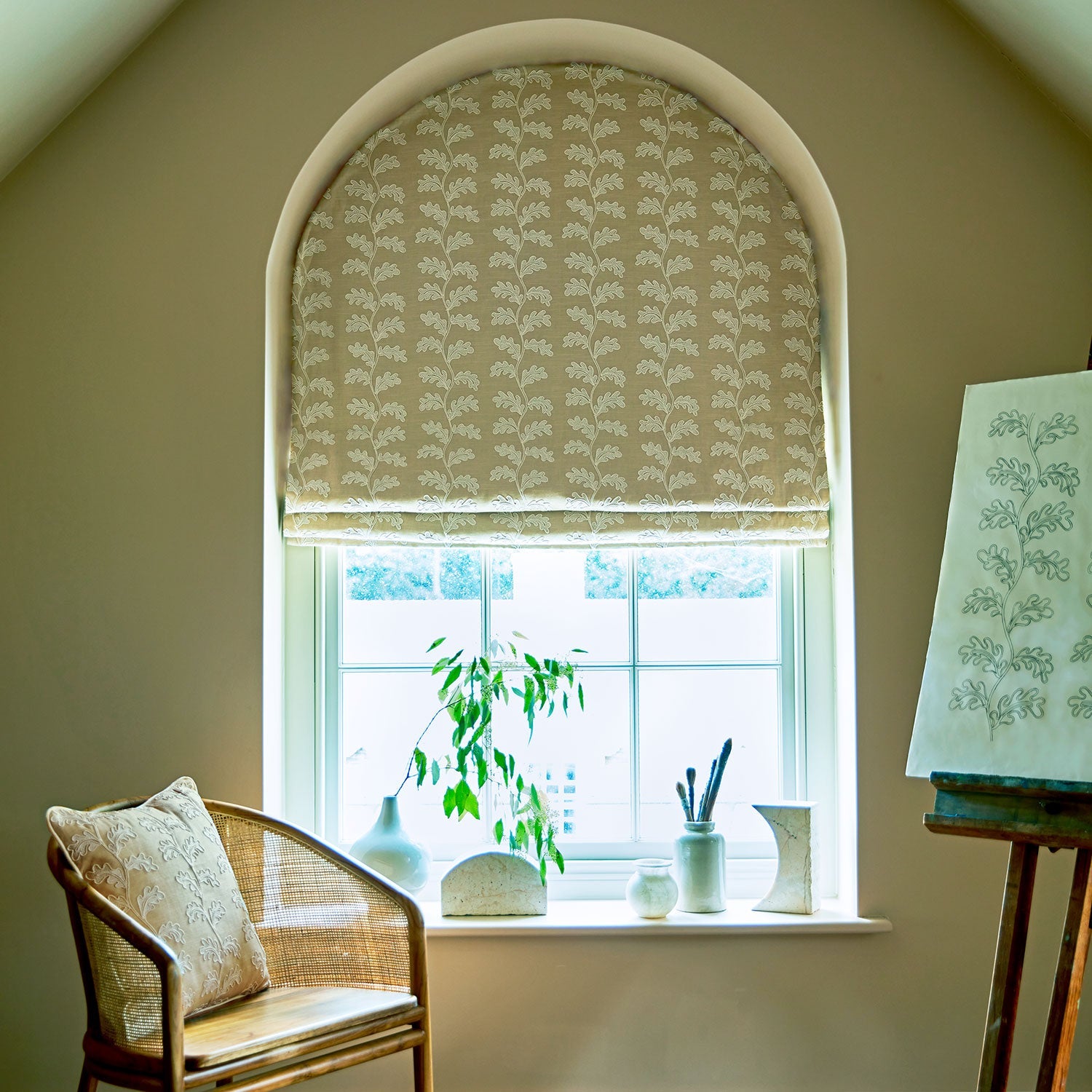 Linwood Helena Sand Made to Measure Curtains