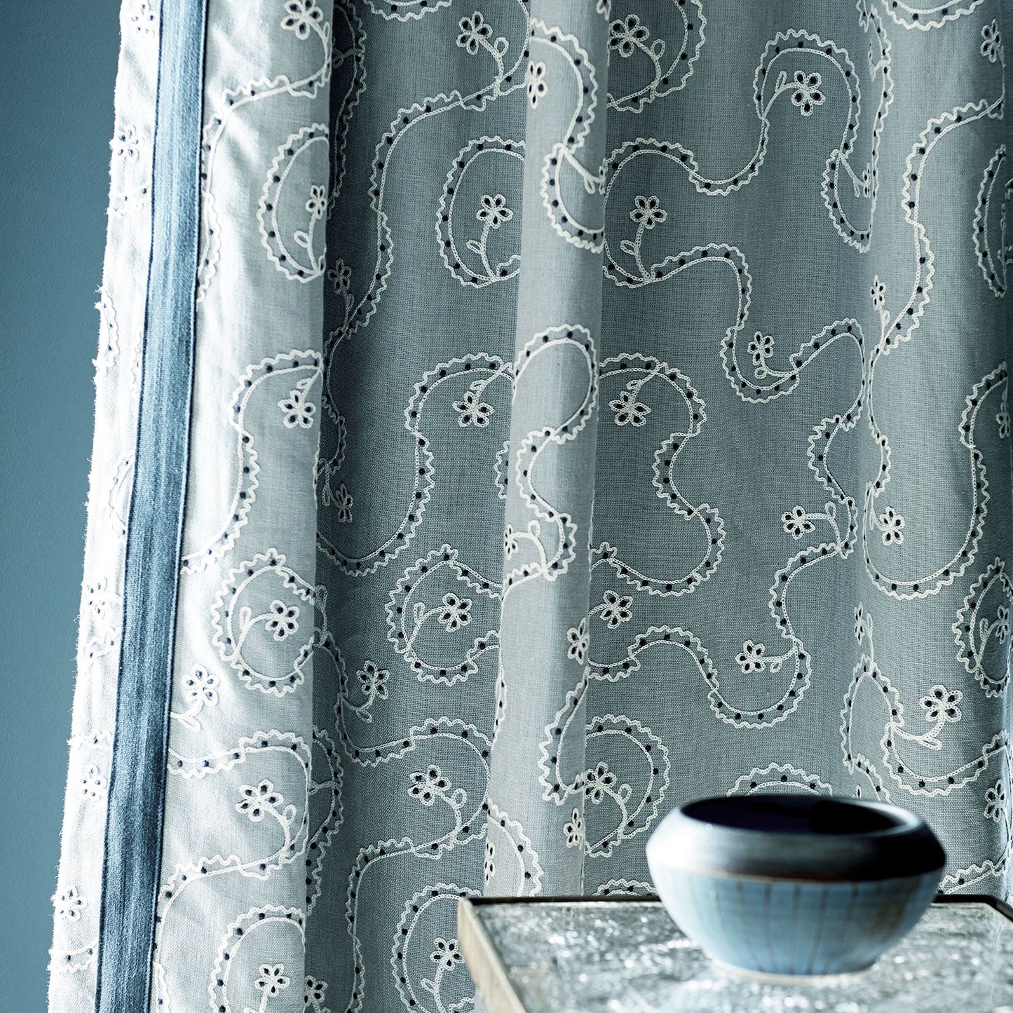Linwood Lysander Hosta Made to Measure Curtains