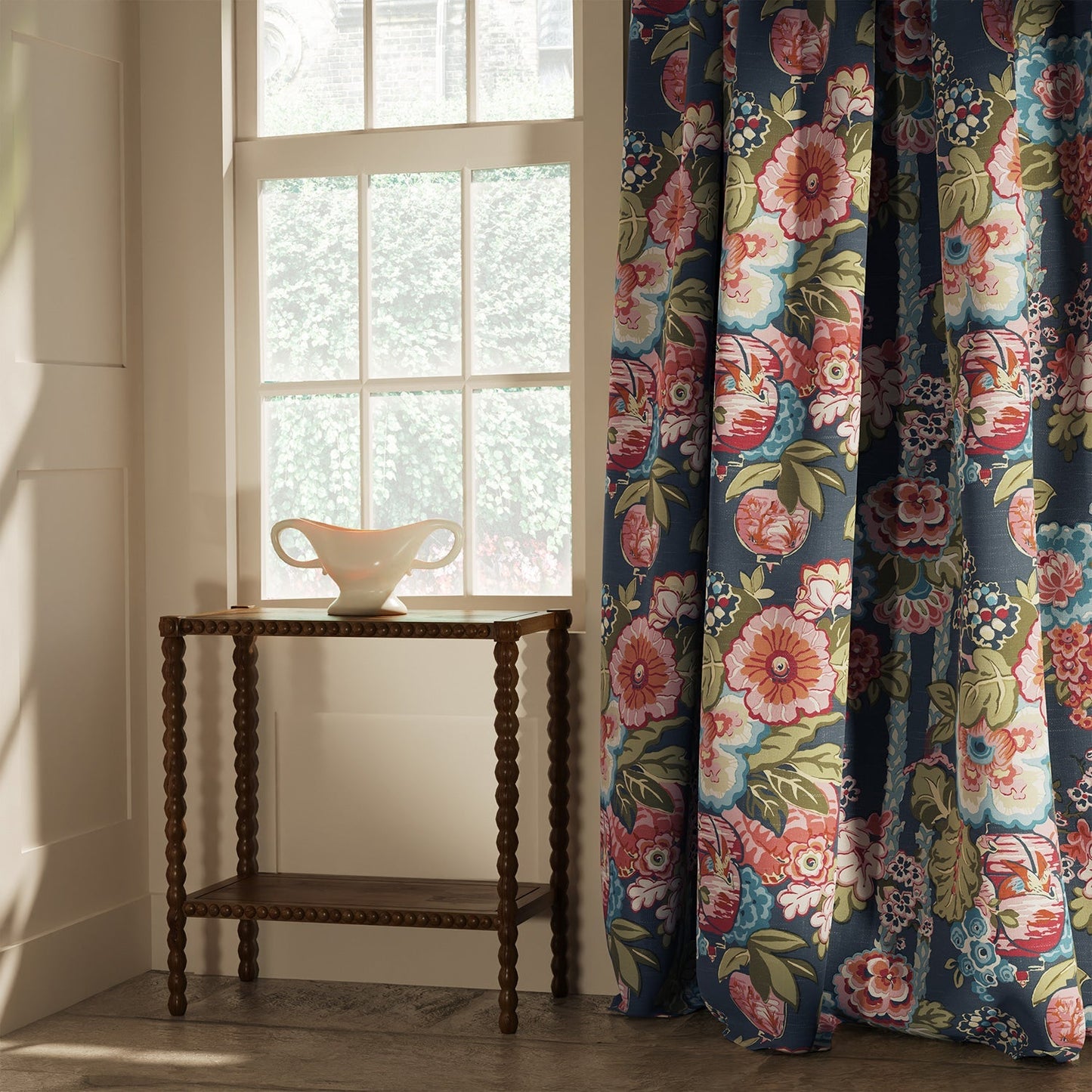 Linwood Louis Ginger Made to Measure Curtains