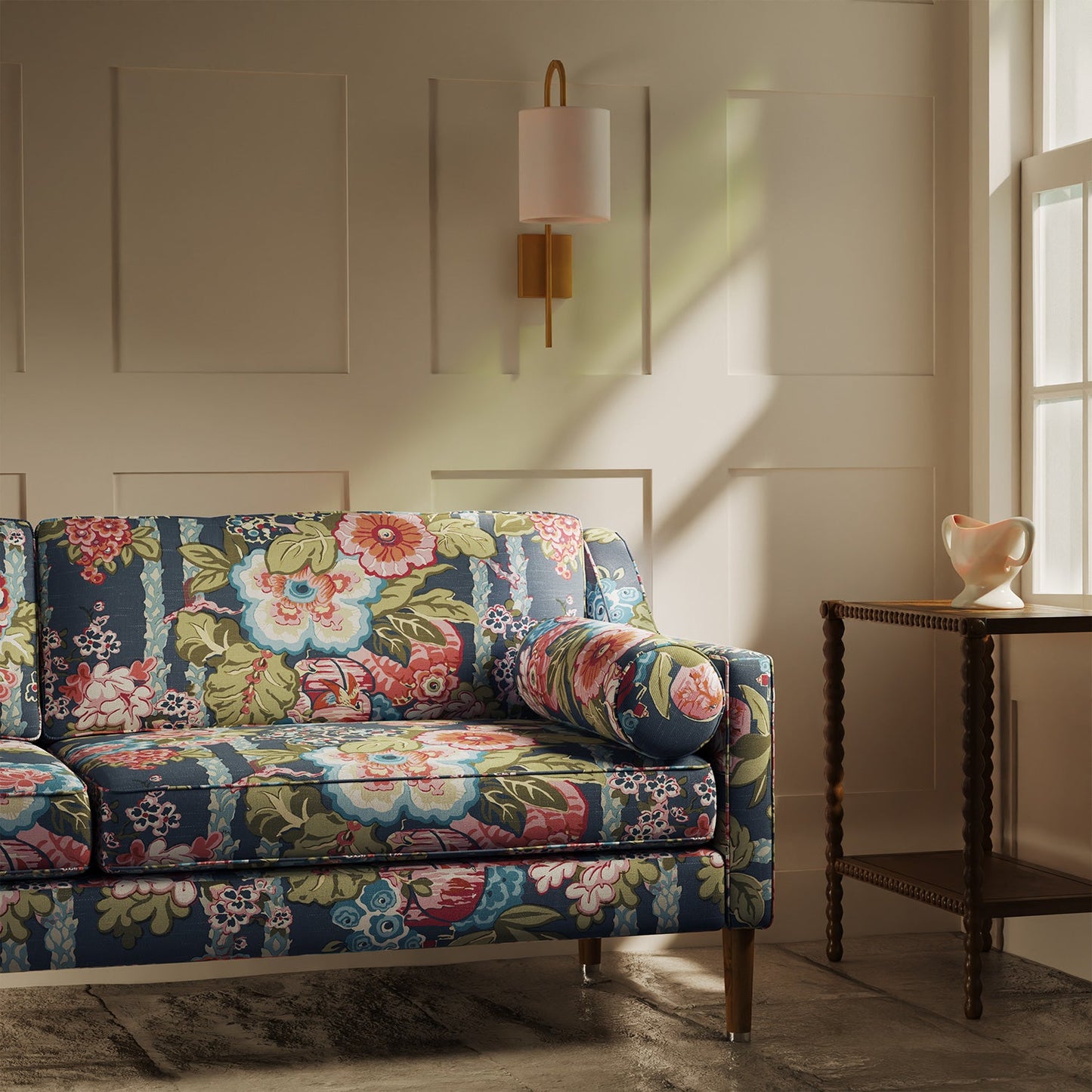 Linwood Louis Ginger Made to Measure Curtains