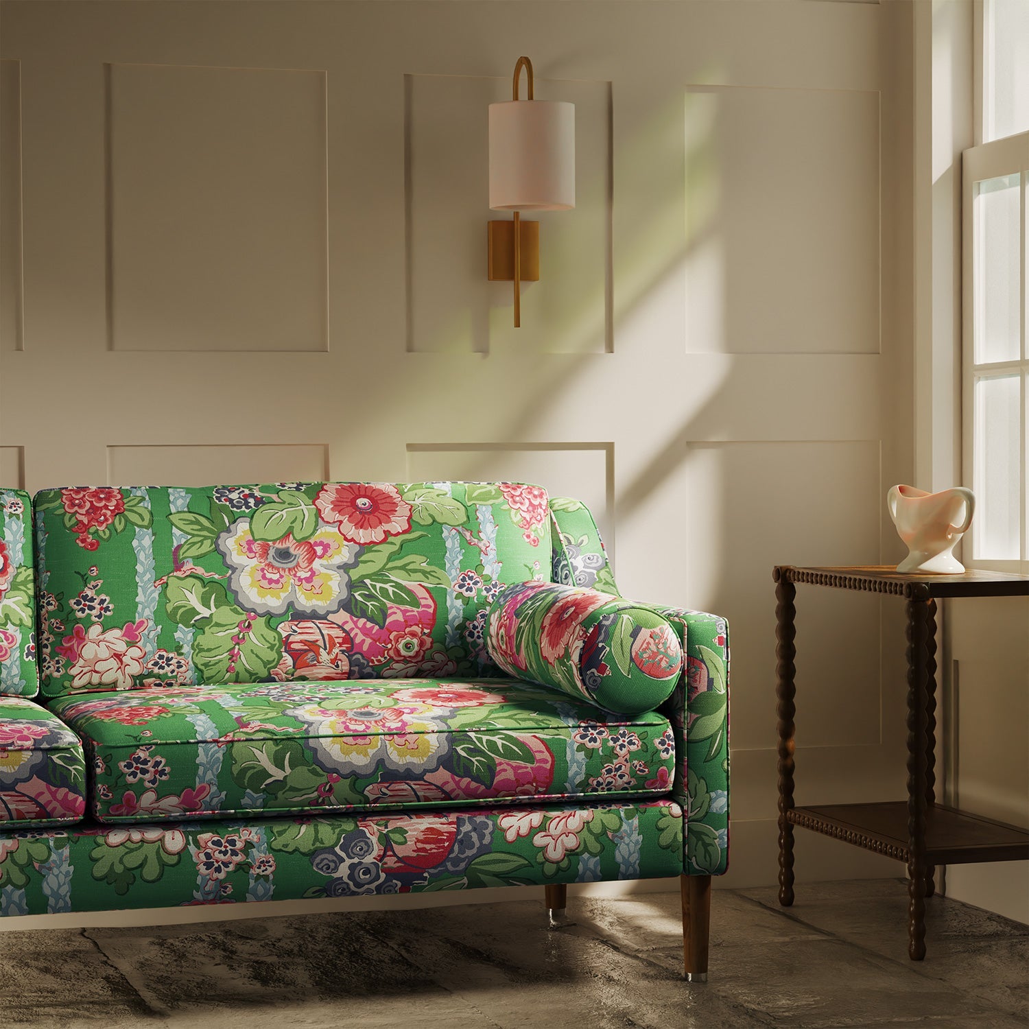 Linwood Louis Jade Made to Measure Curtains