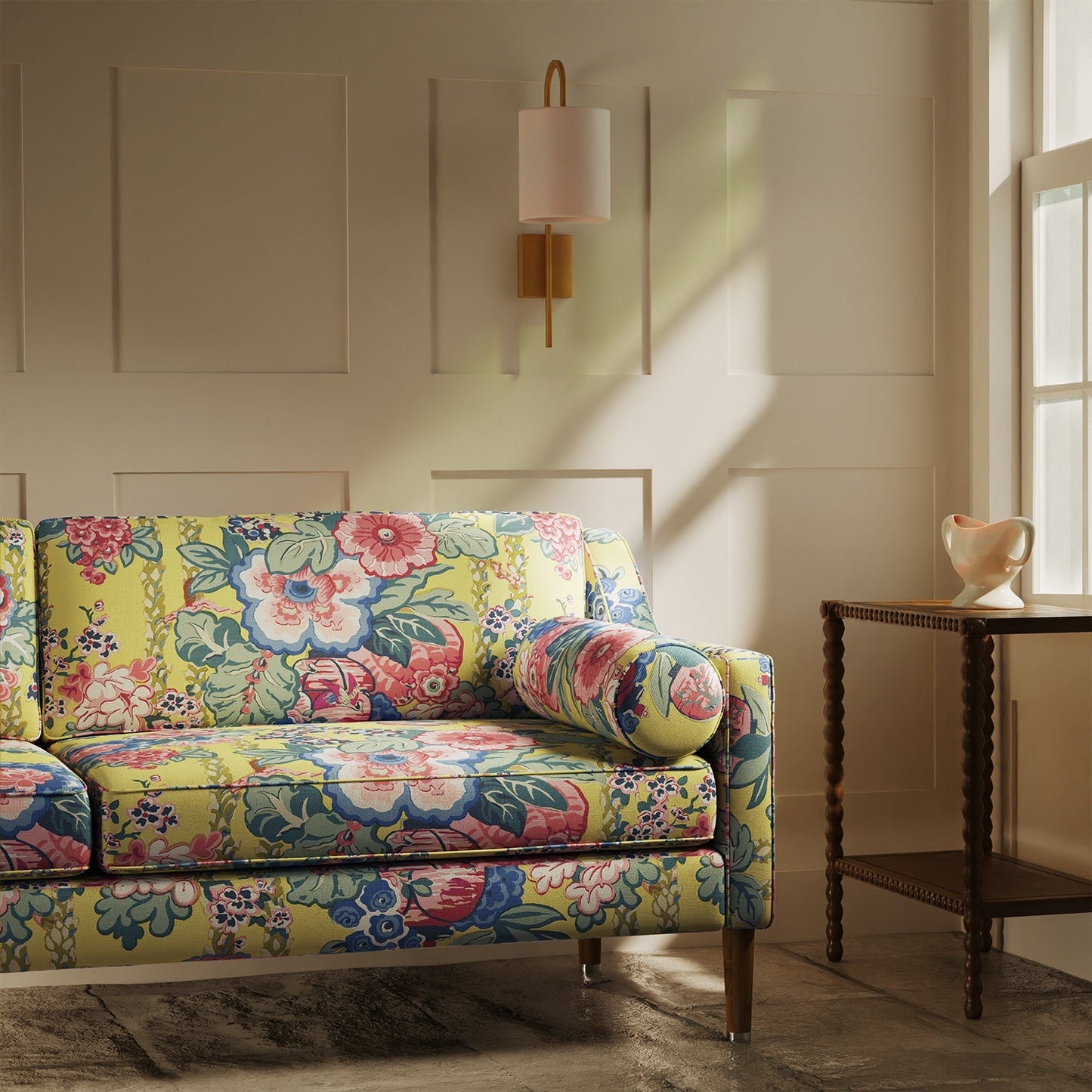 Linwood Louis Lucky Yellow Made to Measure Curtains