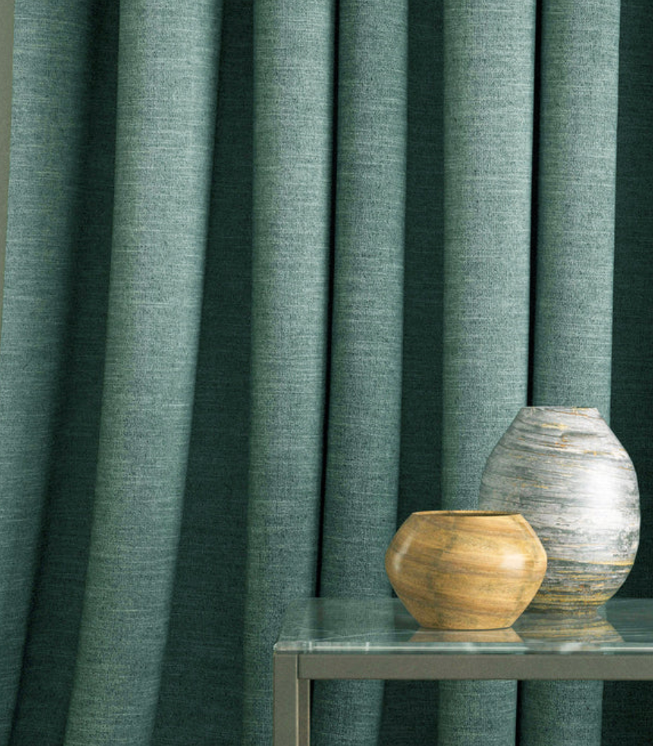 Lagoon - Luna by Linwood - Fabric, Curtains, Roman Blinds drape