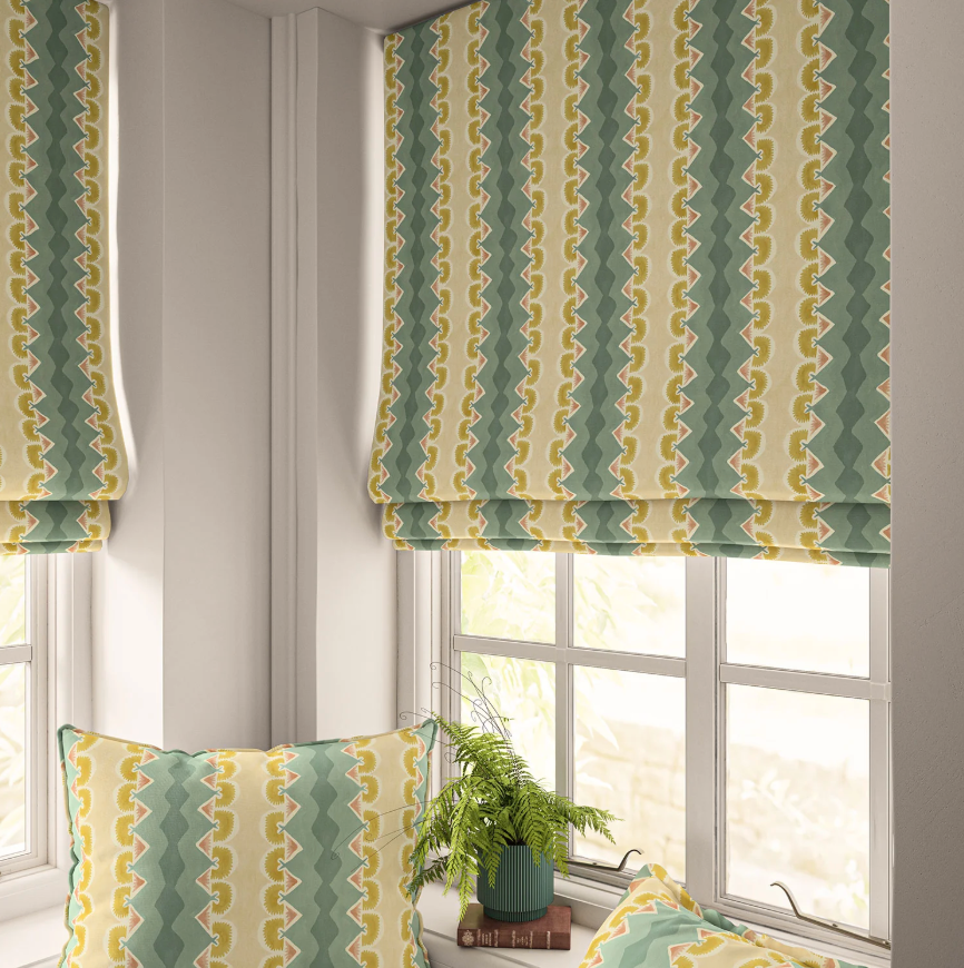 Lagoon - Taiki, Maru Collection by Linwood - roman blinds