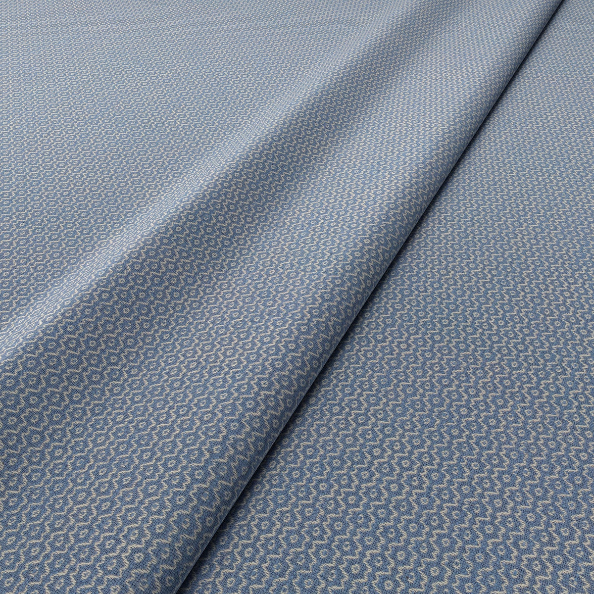 Linwood Ripple Cornflower Made to Measure Roman Blinds