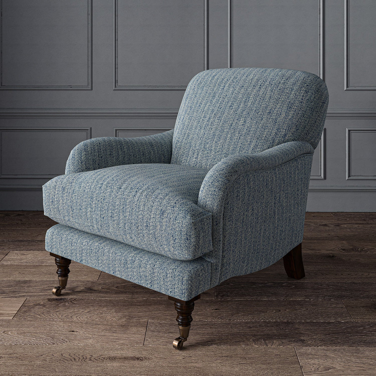 Linwood Cove Denim FR Made to Measure Curtains